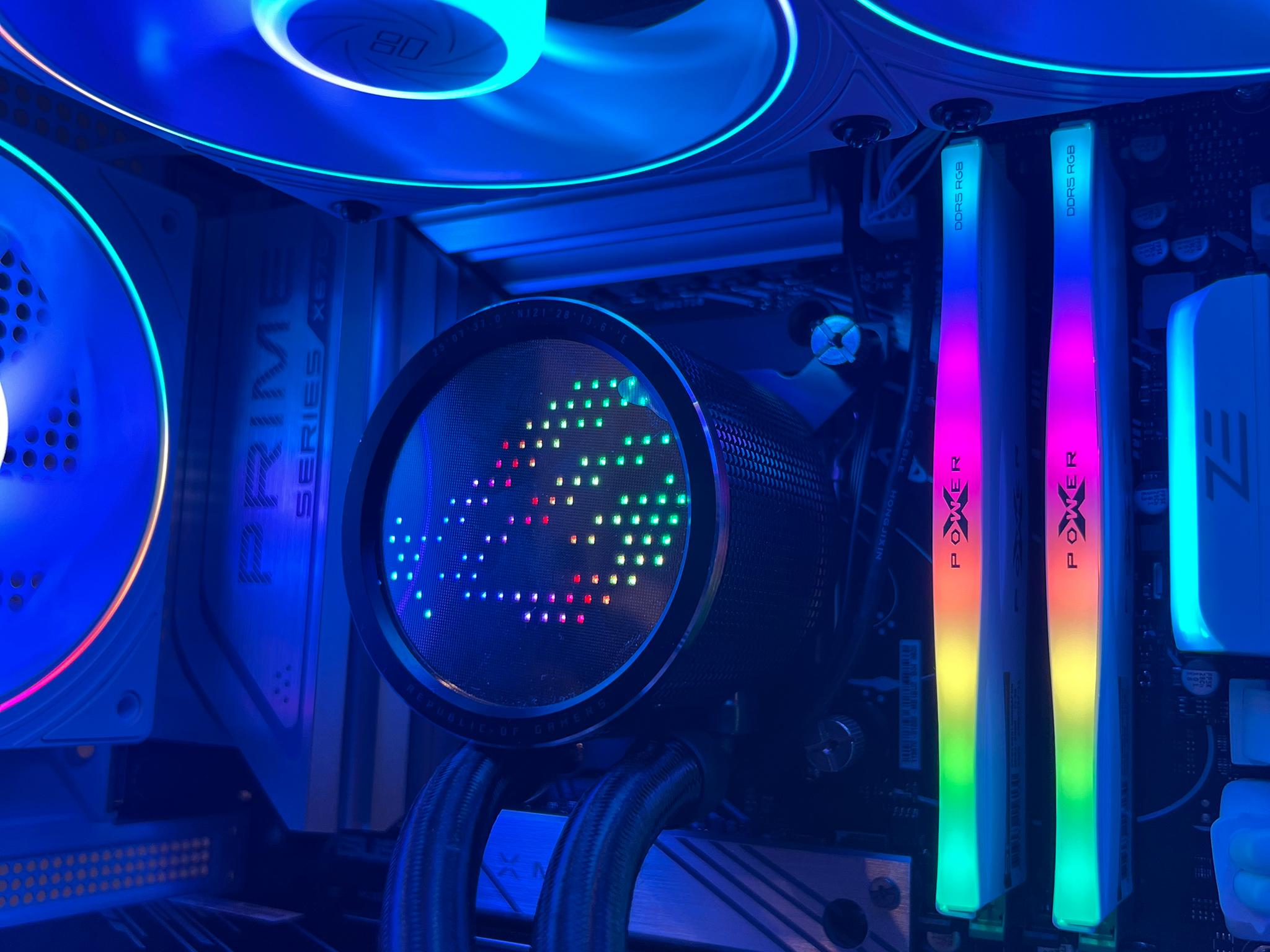"The Oposition" Ryzen 5 7600, Rx 7800xt, 32gb, WiFi gaming pc-Team Red