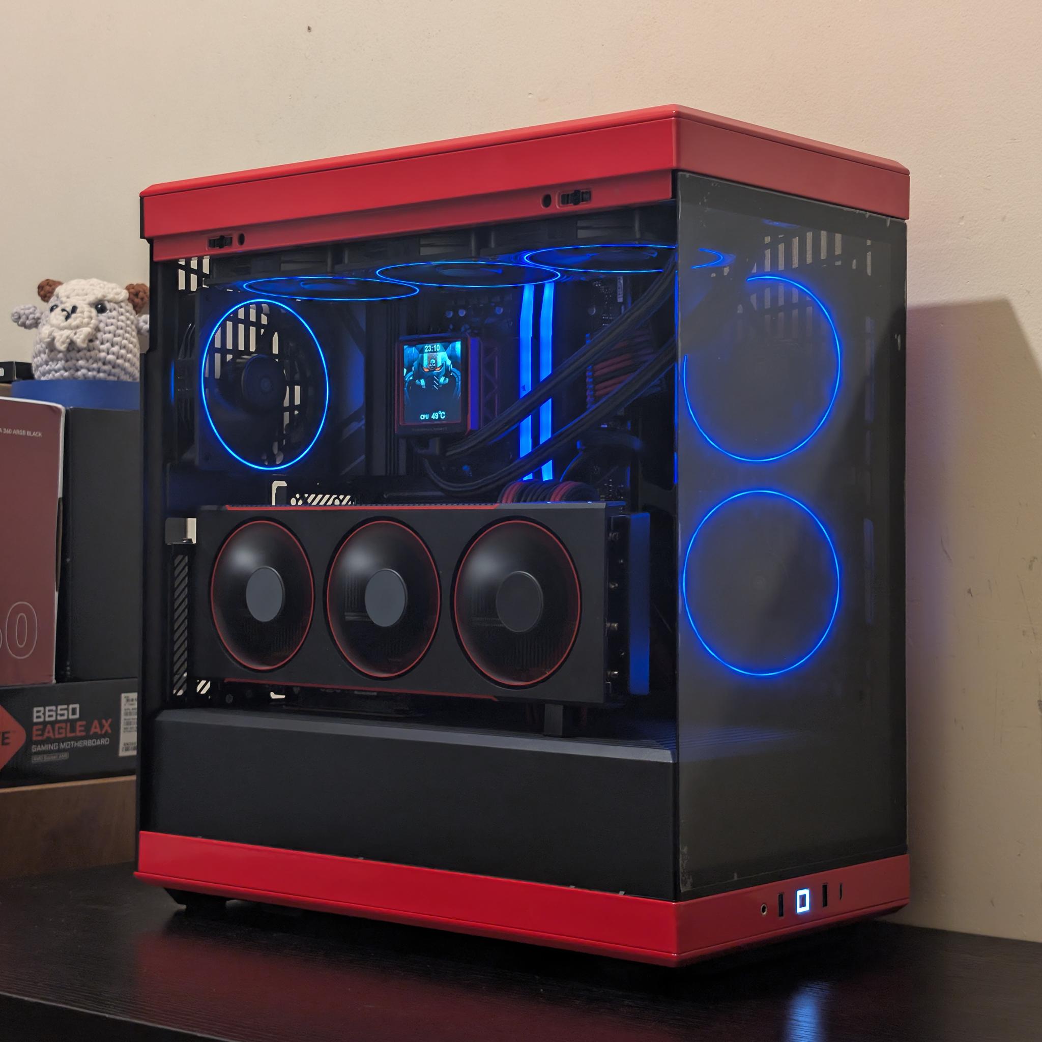 🔥🟥⬛4K Gaming Beast | RX 7900XTX | Ryzen 9 7900X | 4TB SSD | 32GB RAM | WiFi 6 & BT ⬛🟥🔥