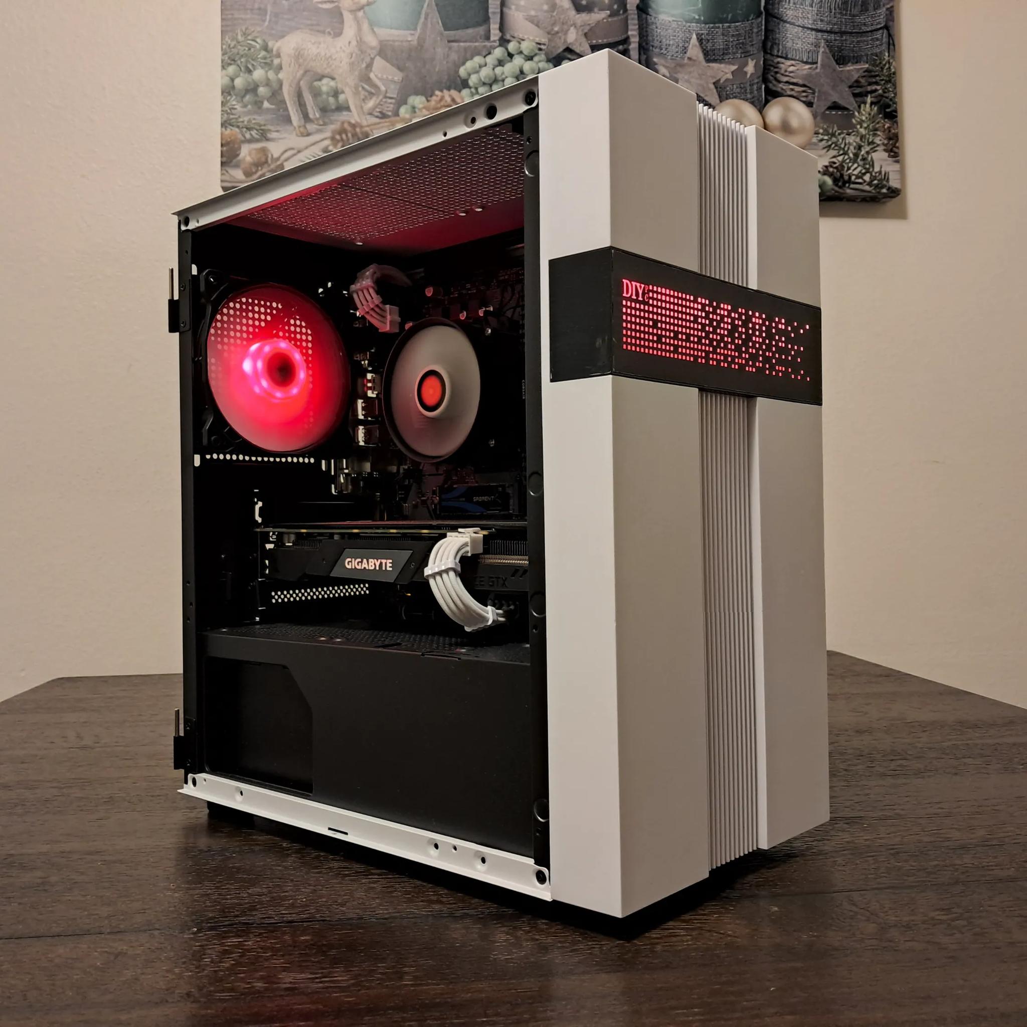 🔵⬜ Aesthetic Gaming PC ⬜🔵 Ryzen 5 3400G 3.7-4.2 GHz | Nvidia GTX 1660 Super | 1TB SSD