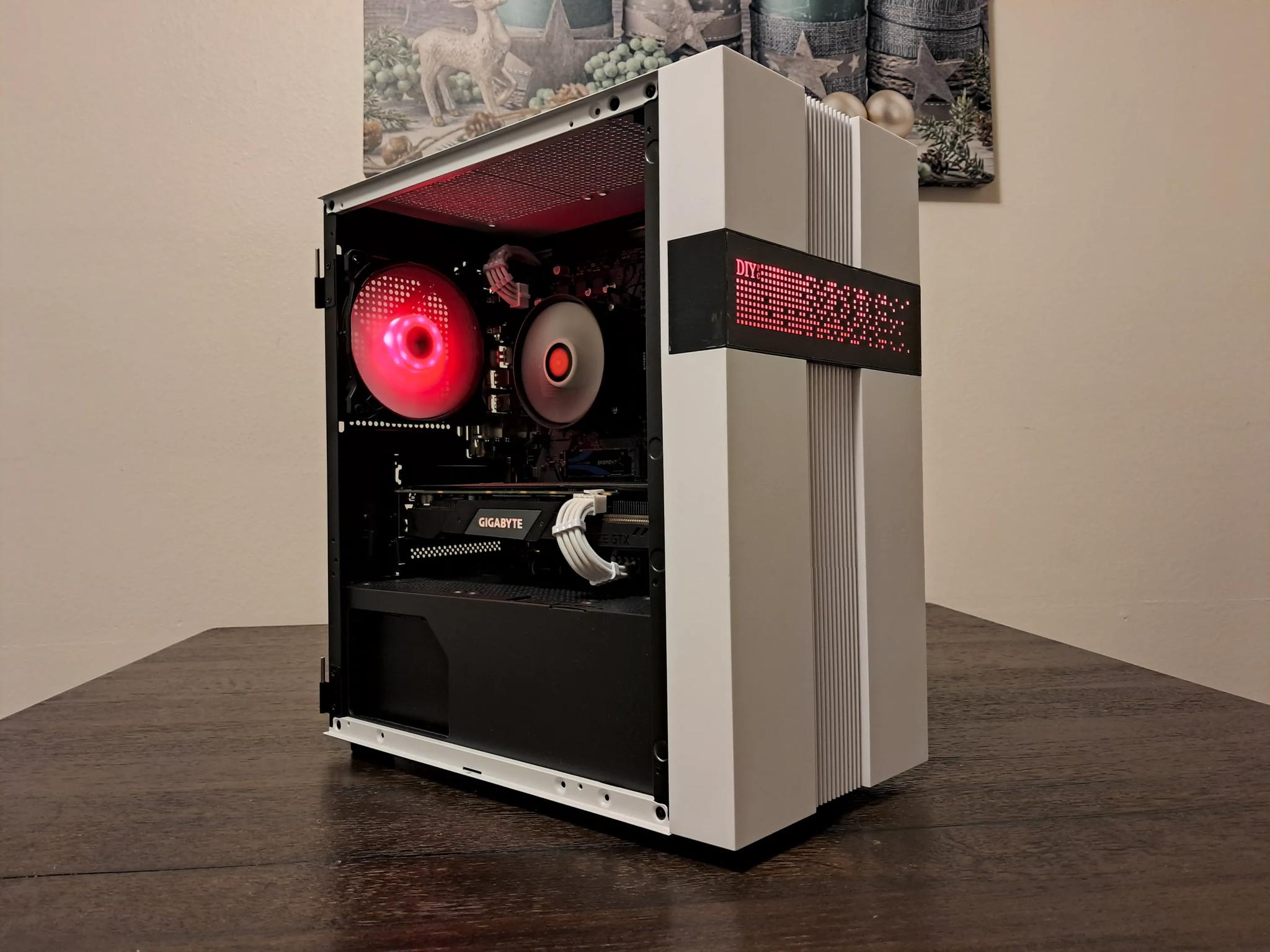 🔵⬜ Aesthetic Gaming PC ⬜🔵 Ryzen 5 3400G 3.7-4.2 GHz | Nvidia