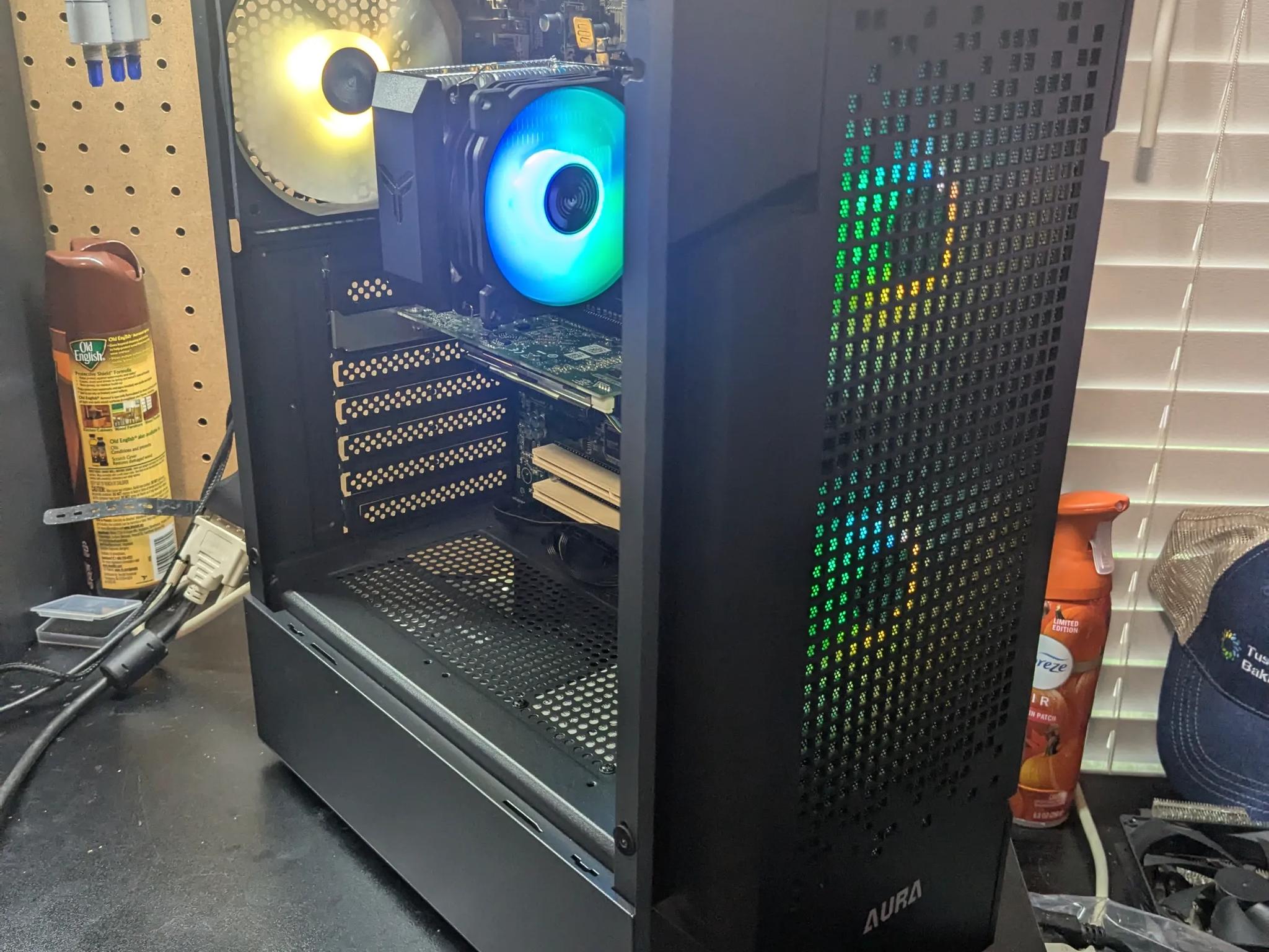 Ultra Budget RGB | i5-4570S, 16GB RAM, 480GB SSD, Nvidia 4GB Quadro, RGB, WiFi, Warranty
