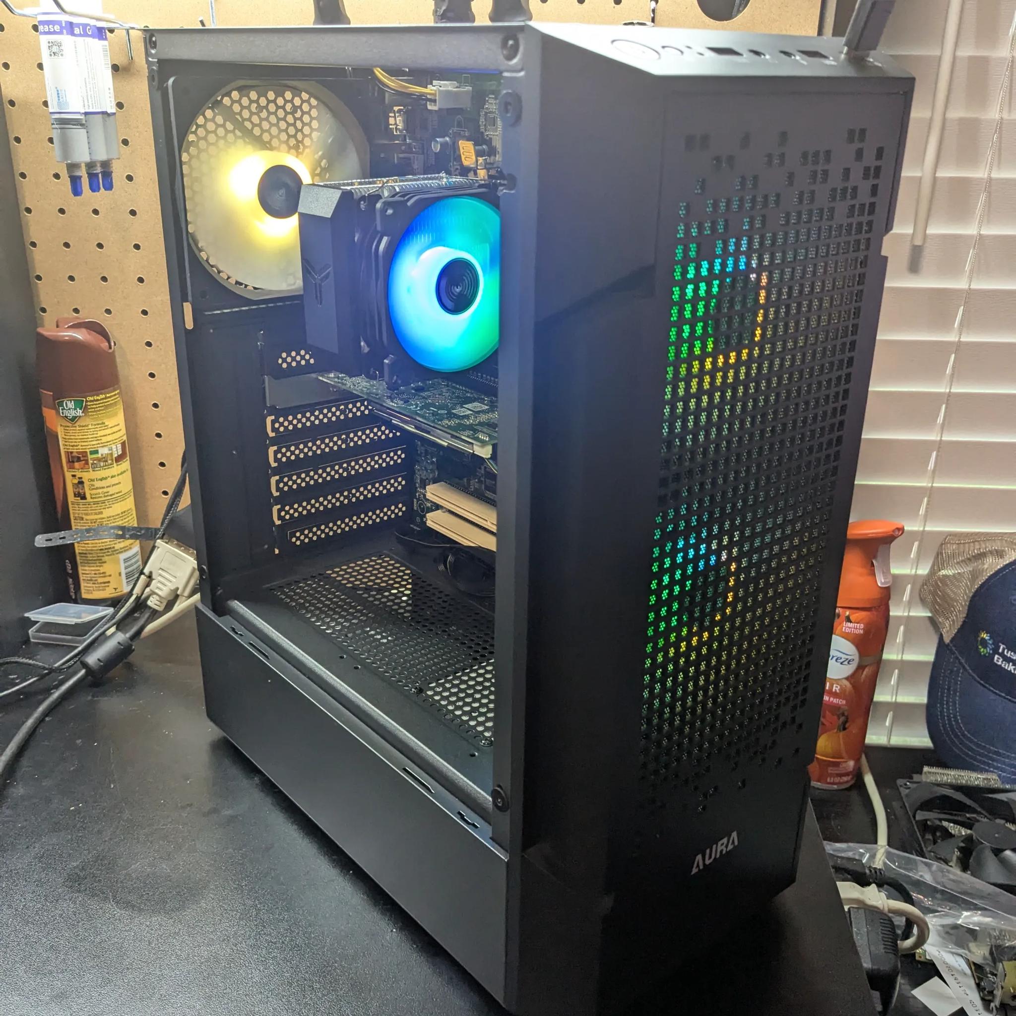 Ultra Budget RGB | i5-4570S, 16GB RAM, 480GB SSD, Nvidia 4GB Quadro, RGB, WiFi, Warranty
