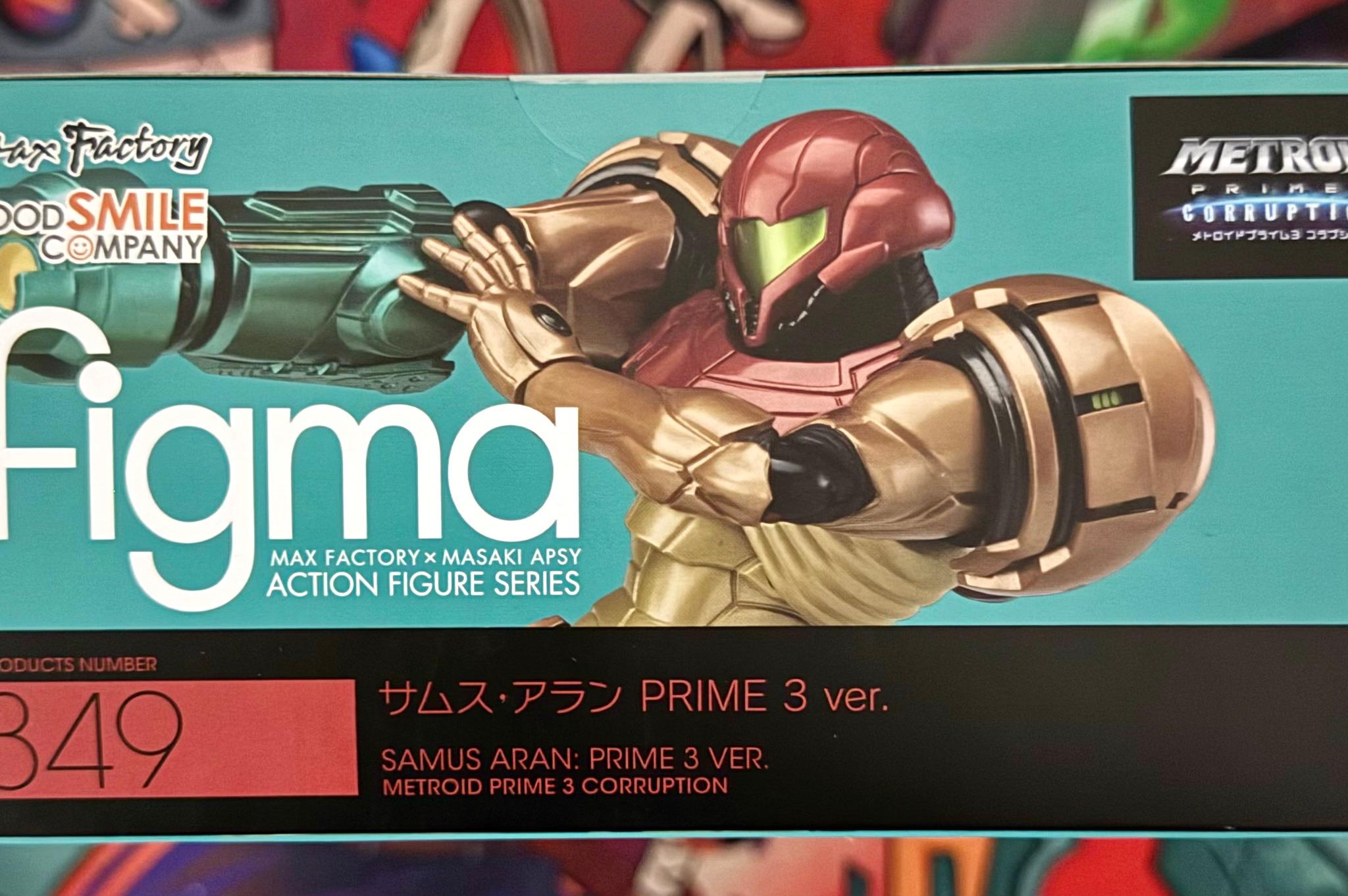 Good Smile Company/Figma | #349 | Corruption Samus Aran Action Figure | PRIME 3 Version