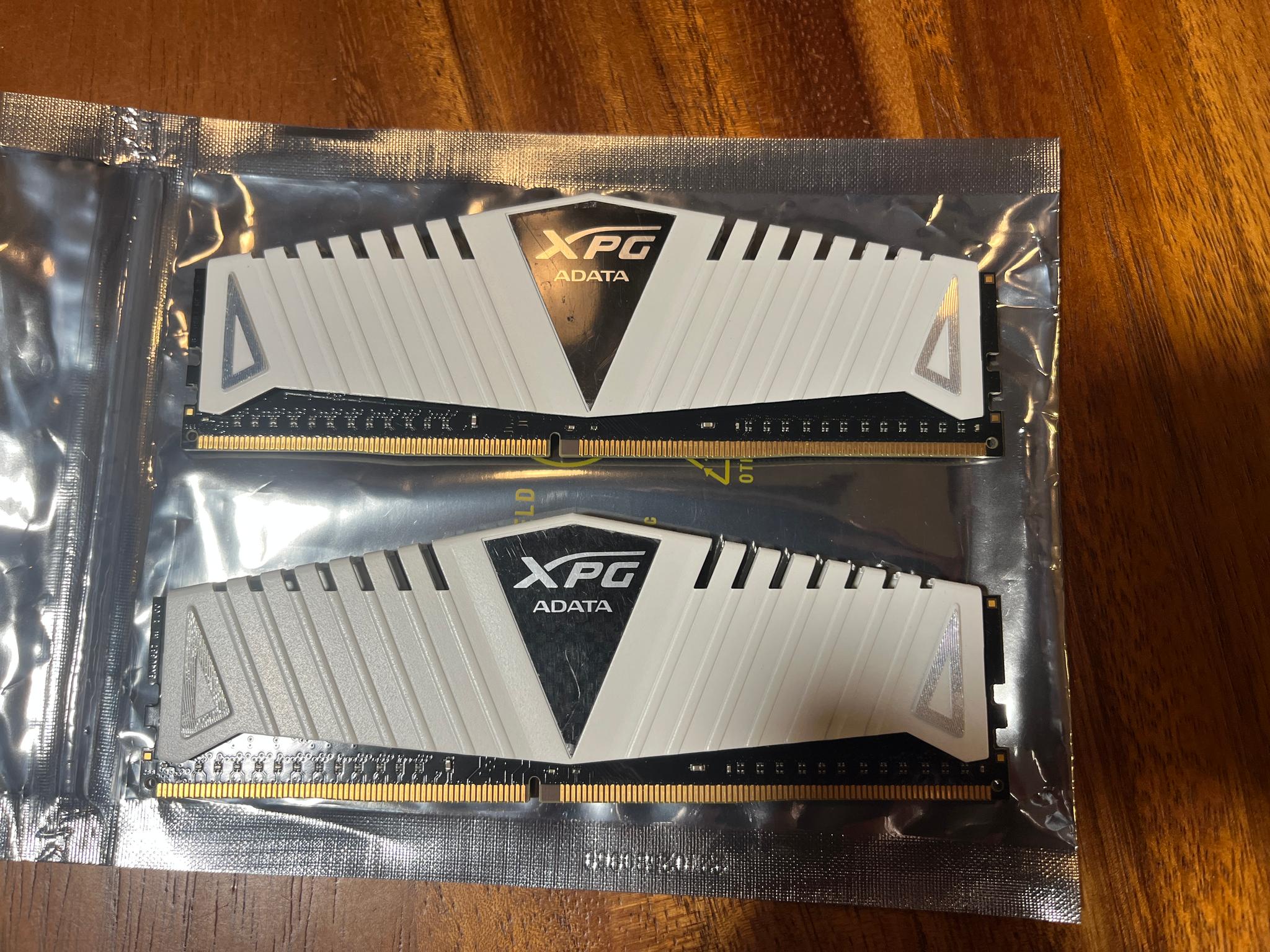 ADATA XPG 8GB (2x4GB) PC4-24000 DDR4 3000MHz Desktop Memory AX4U3000W4G16-BWZ