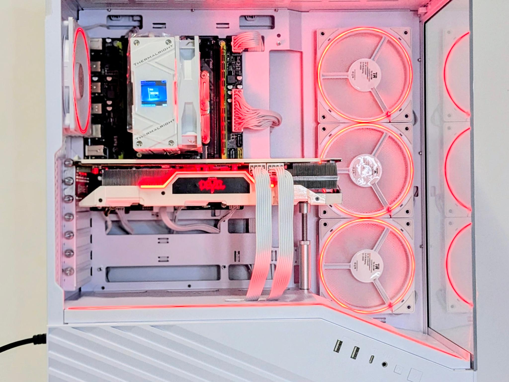 🔥🔴ReD DeviL Gaming PC👿🔴🔥RX 5700XT🔥16GB RAM🔥Intel 12-cores/24-threads 🔥 Wi-Fi 🔥 Windows 11