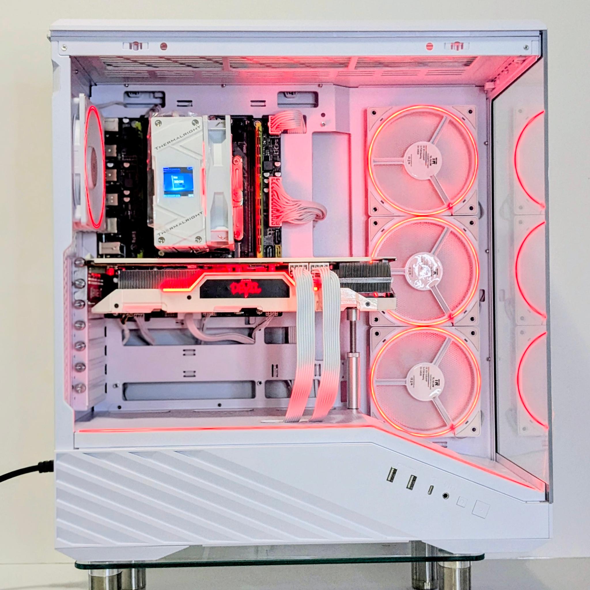 "🔴Red Devil👿" 🔥High Performance 1080p Custom Gaming PC🔥
