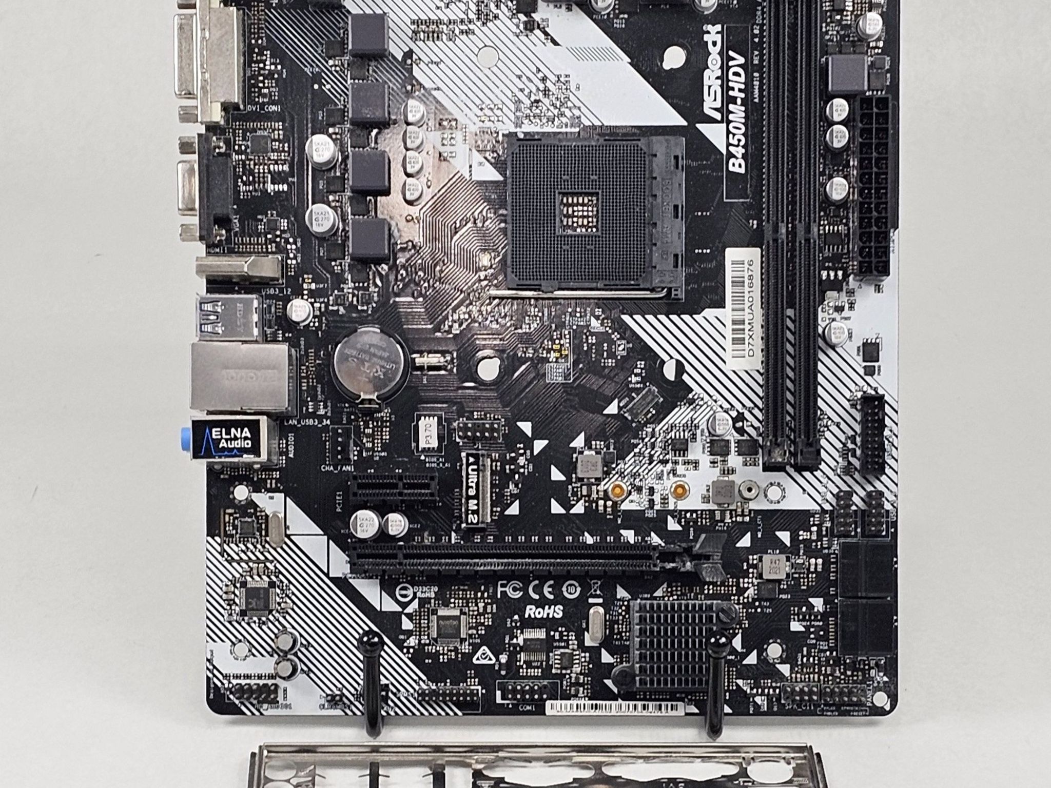 ASRock B450M-HDV AMD AM4 DDR4 mATX Motherboard