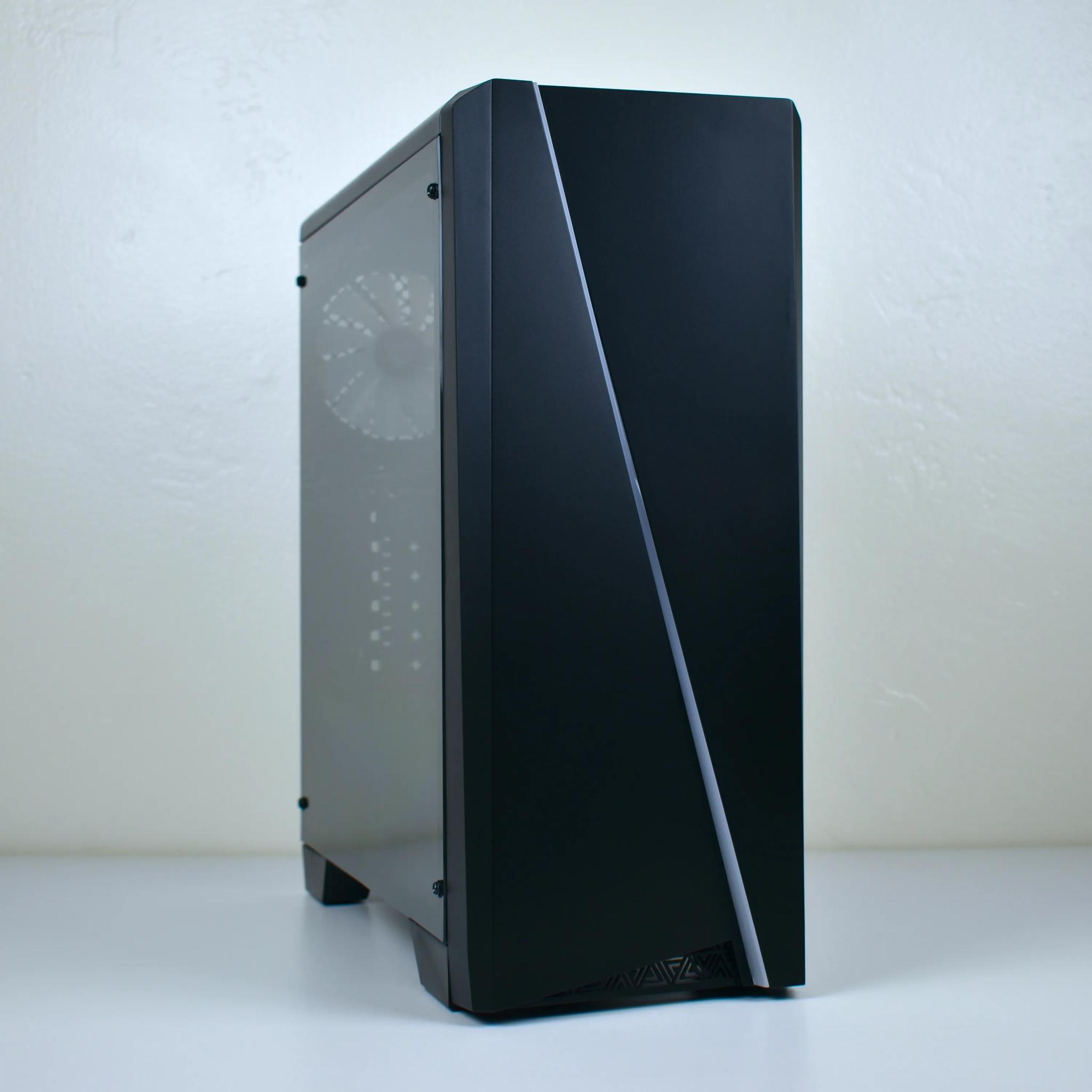 ULTIMATE VALUE Streaming/Gaming PC | NVIDIA GTX 1650, Intel 10100, 500GB SSD | Forge Warrior (Black)