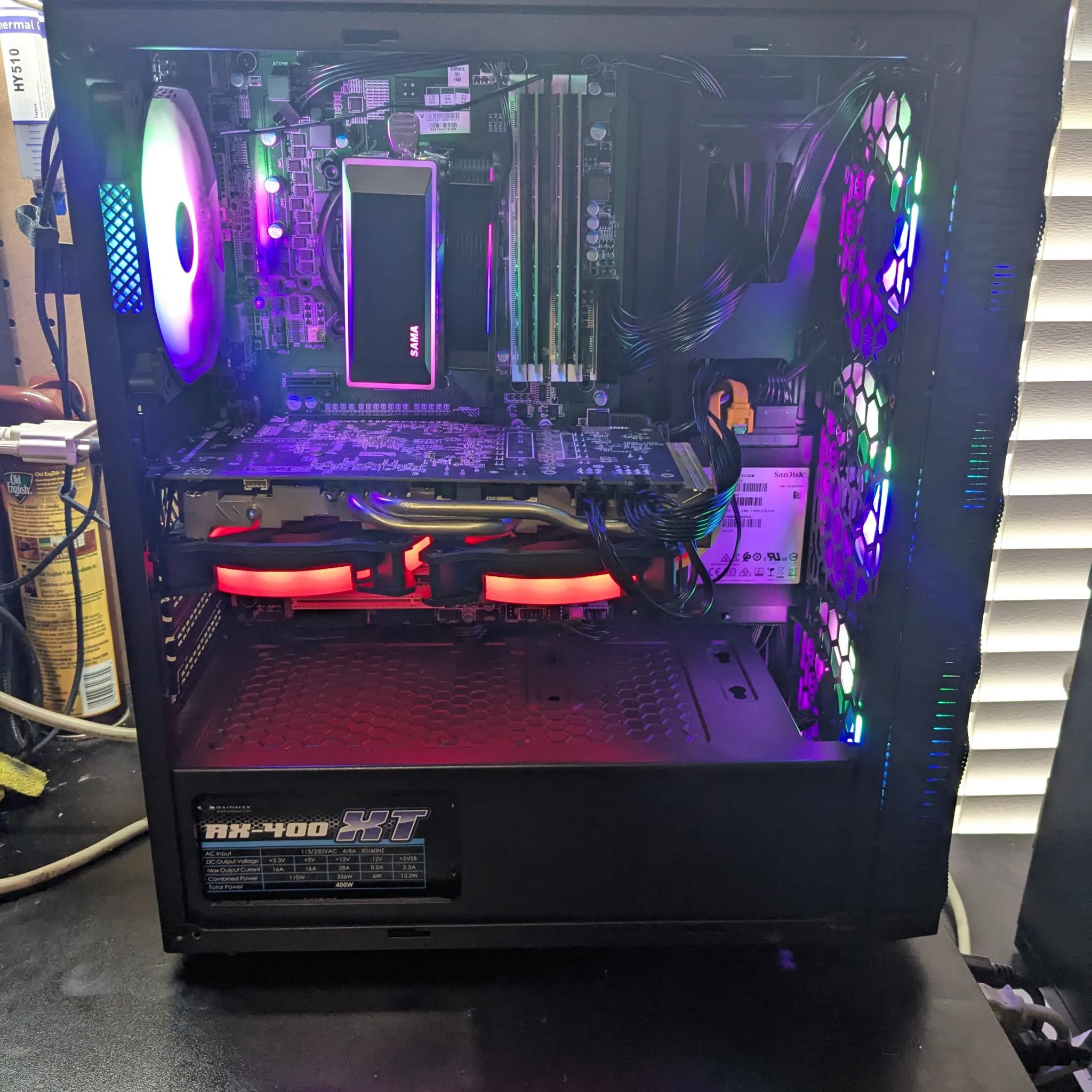 100 FPS Fortnite | 180 Day Warranty | i5-4570S, 16GB RAM, 480GB SSD, RX 580 8GB, Wifi, Win10