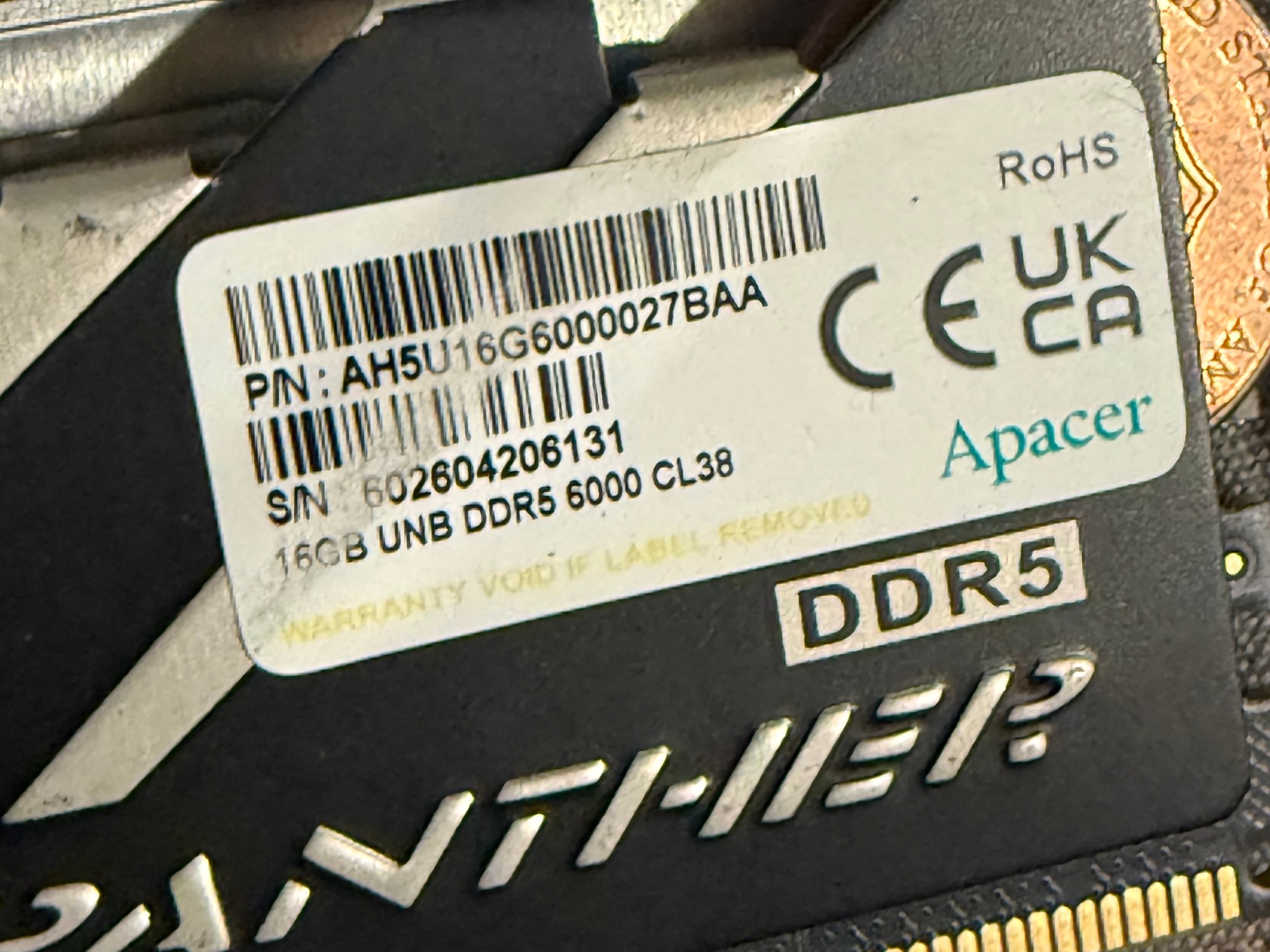 APACER DDR5 6000MHZ
