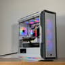 RTX 5080 Whiteout 9800x3d Gaming PC 96gb DDR5 Gen 5 2tb nvme ssd