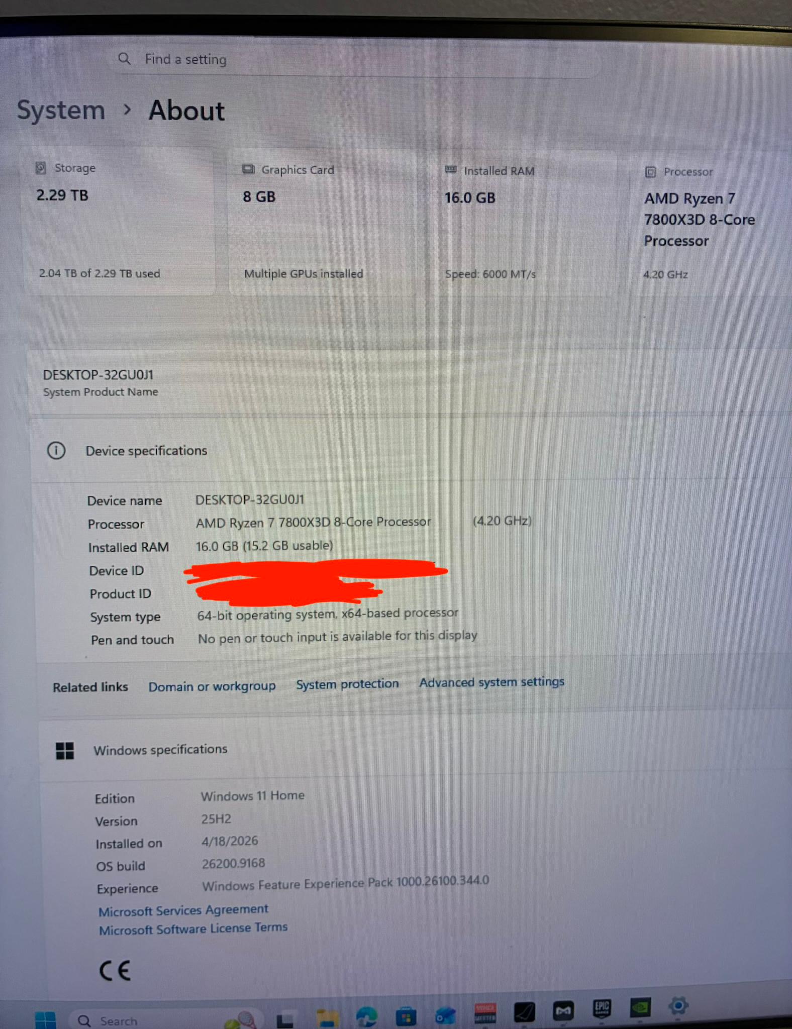 Custom CyberPower Prebuilt Gaming PC (High Performance)
