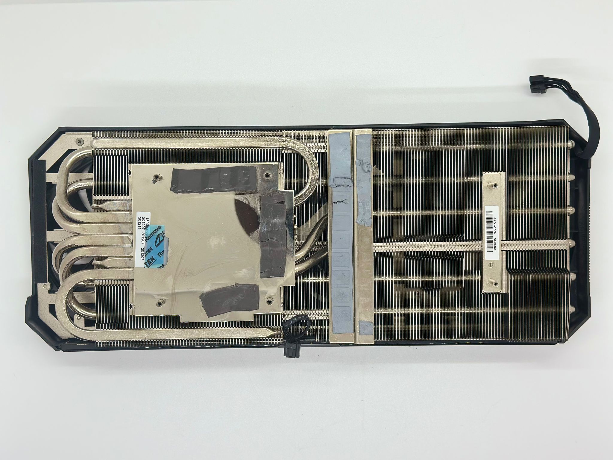 Asus ROG STRIX Black Heatsink+Backplate Combo