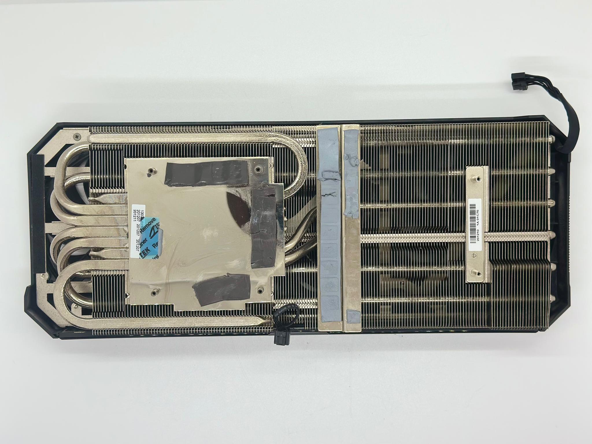 Asus ROG STRIX Black Heatsink+Backplate Combo