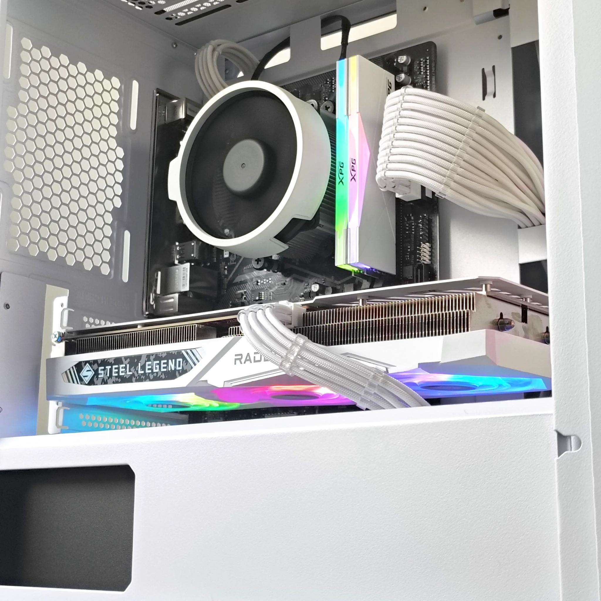 ULTRA VALUE SALE 🧭 North | R5-5500, RX 7600, 16GB DDR4 RAM RGB Gaming PC
