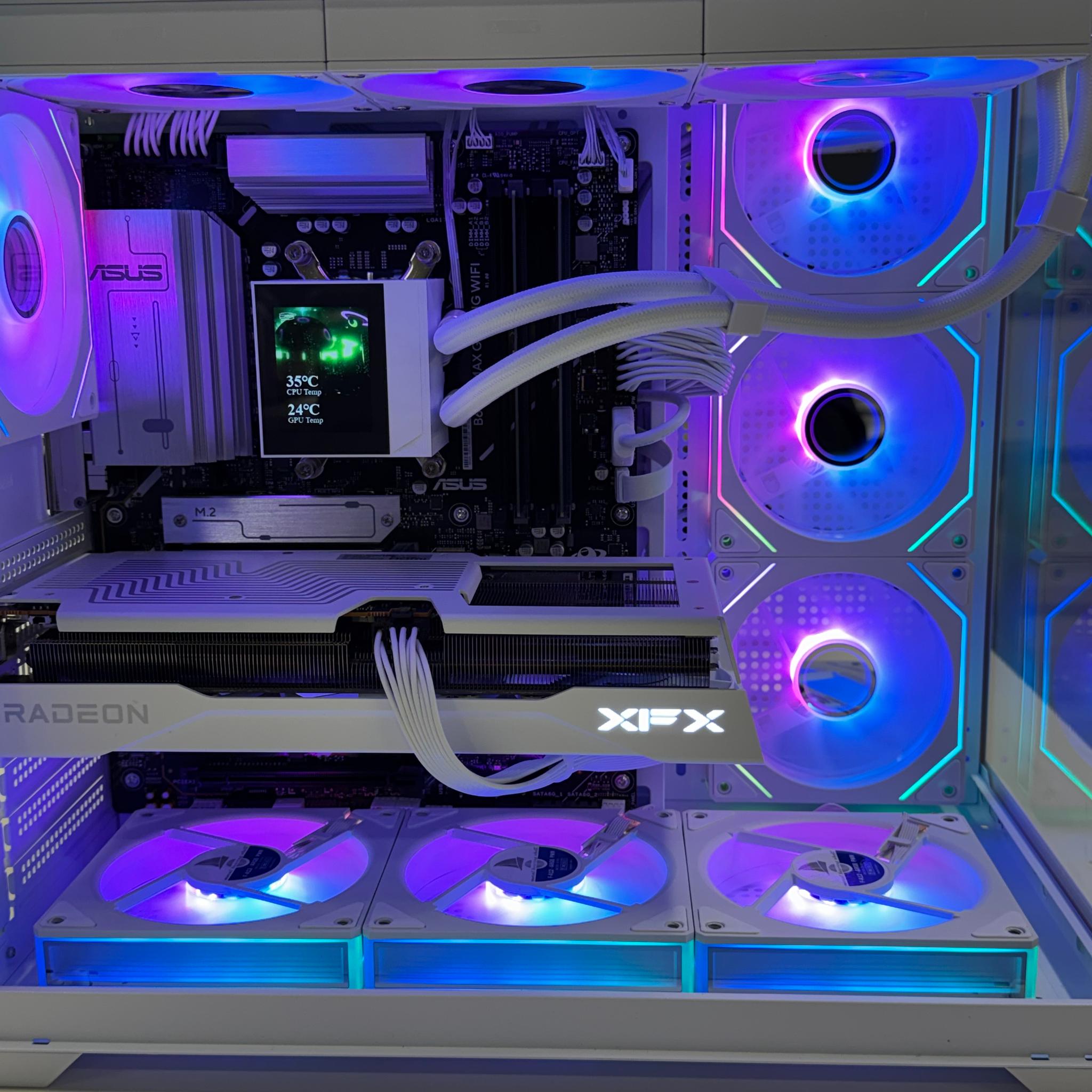 'ALL NEW PARTS' AM5 X3D PC with RX 9060 XT 16GB