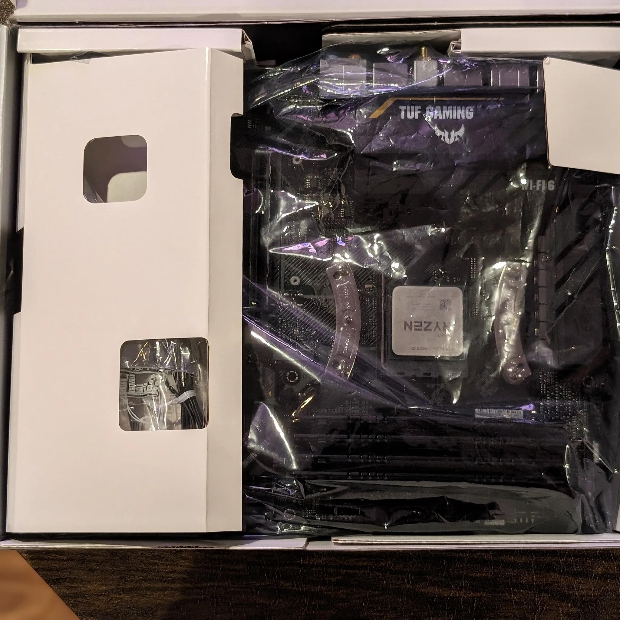 MoBo/CPU/Memory Combo: ASUS TUF GAMING X570-PRO (WI-FI) w/AMD 5600X3D CPU/G.Skill 3200mhz DDR4 32gb