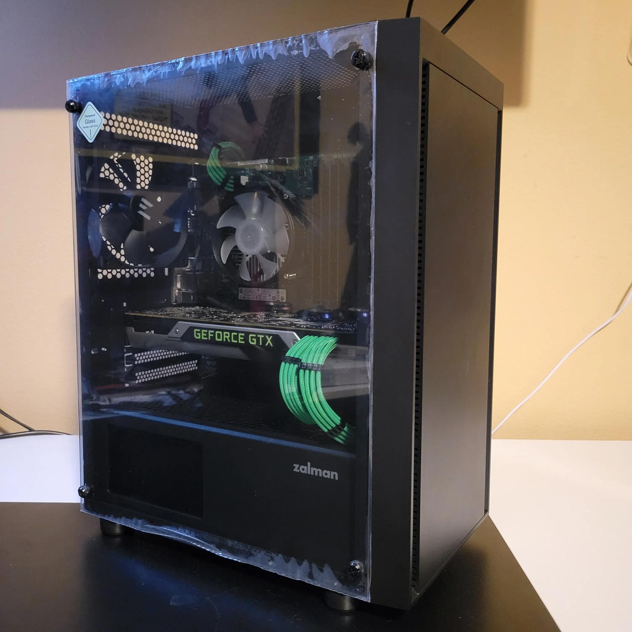 Black & Green Budget Build