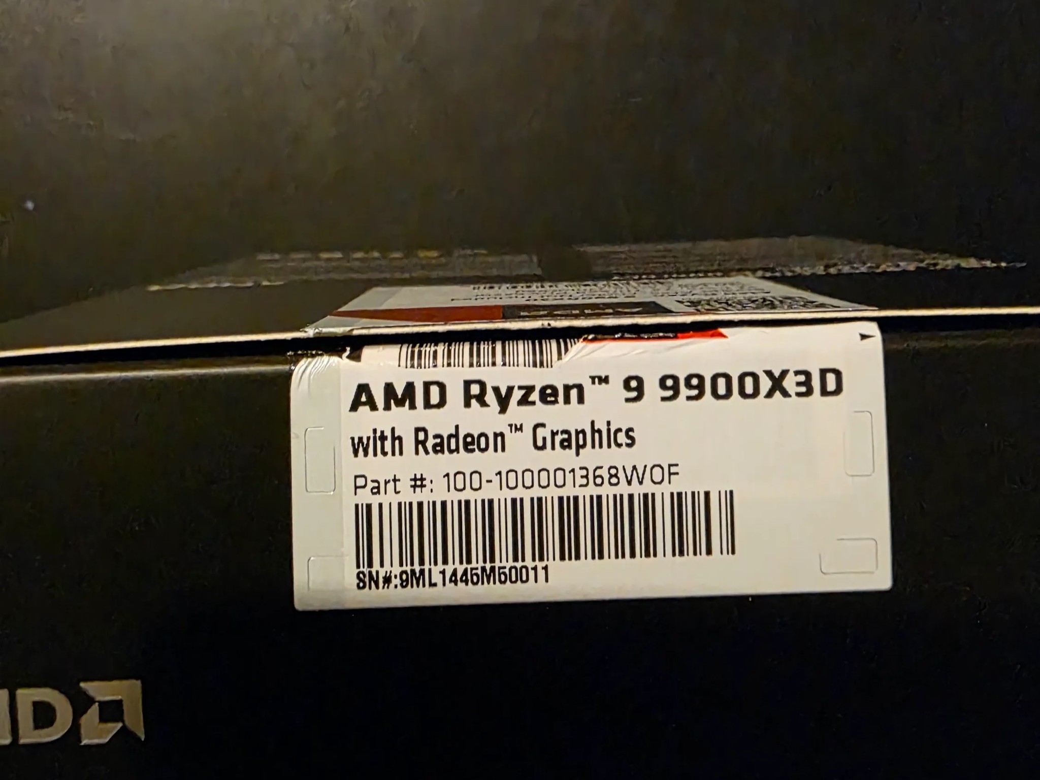 9900x3d Ryzen 9 Cpu Open Box
