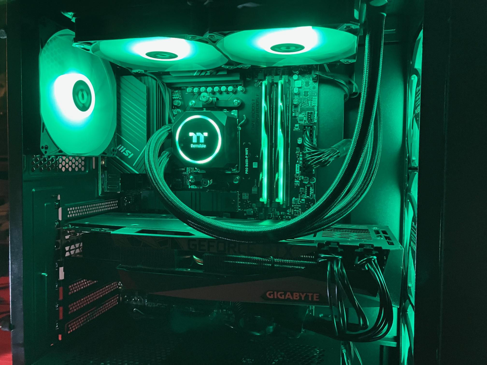 Ryzen 5 7500F, RTX 3080