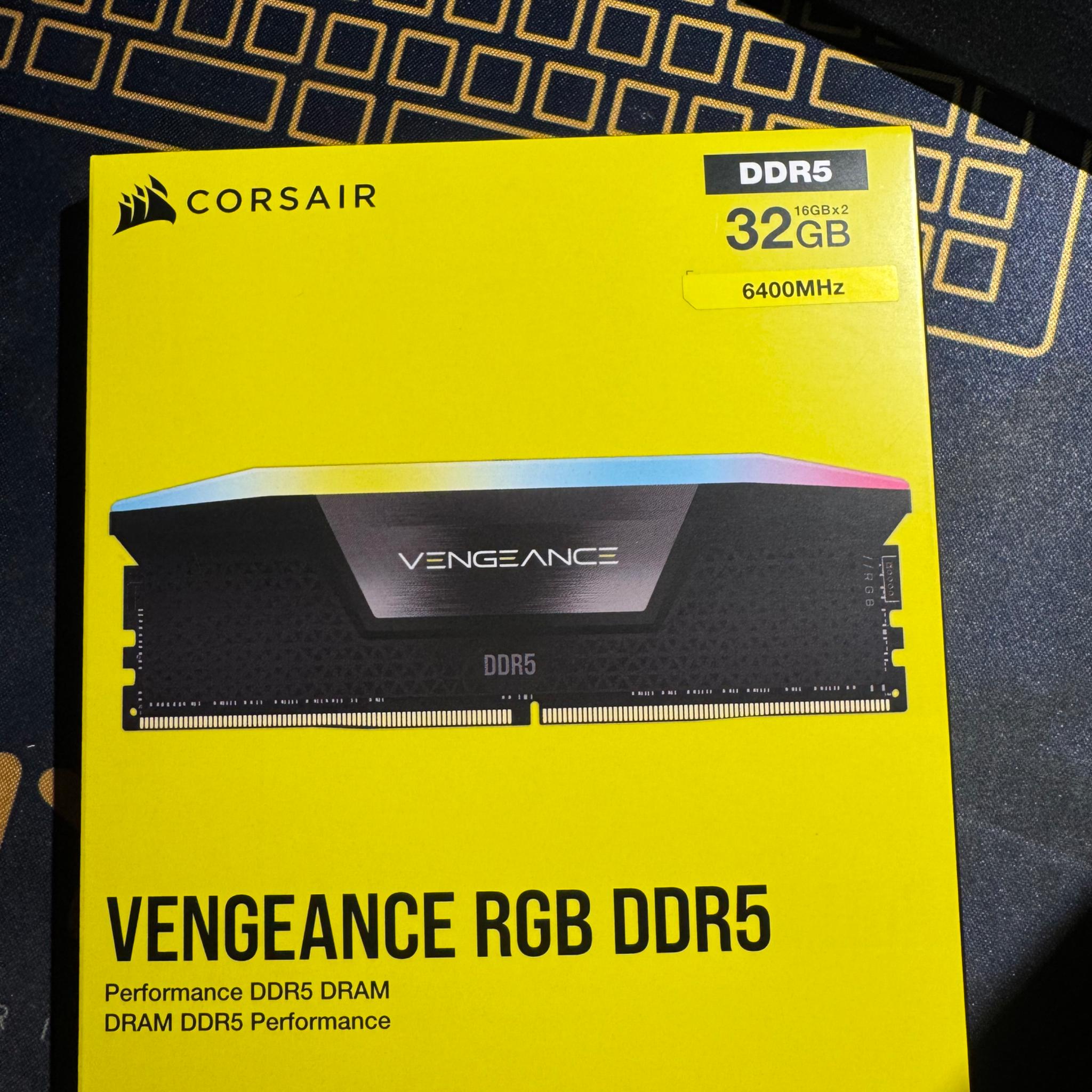 Corsair 32 gb ddr5 6400 MHz
