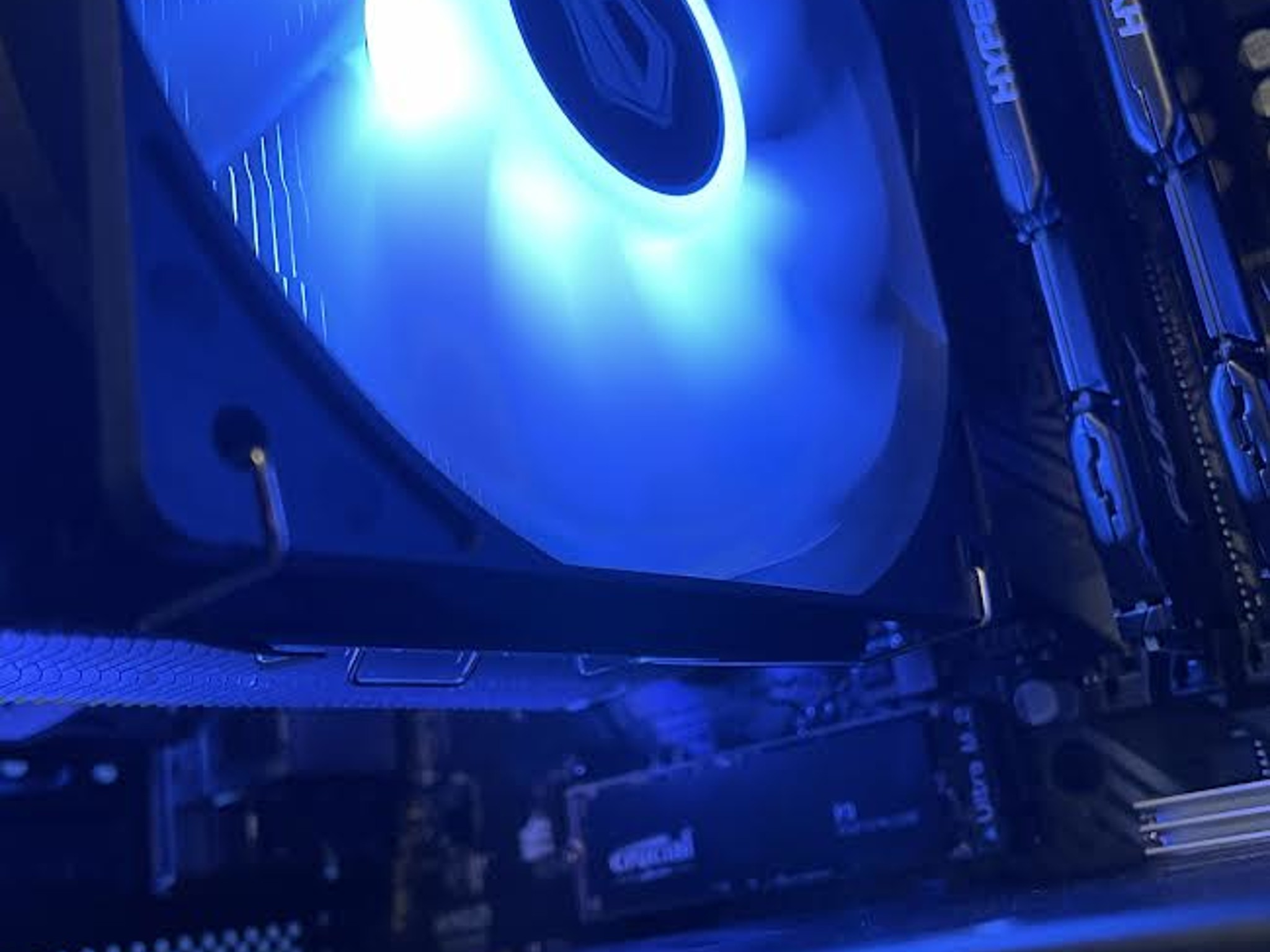 Rgb gaming pc ryzen 5 and RX 580