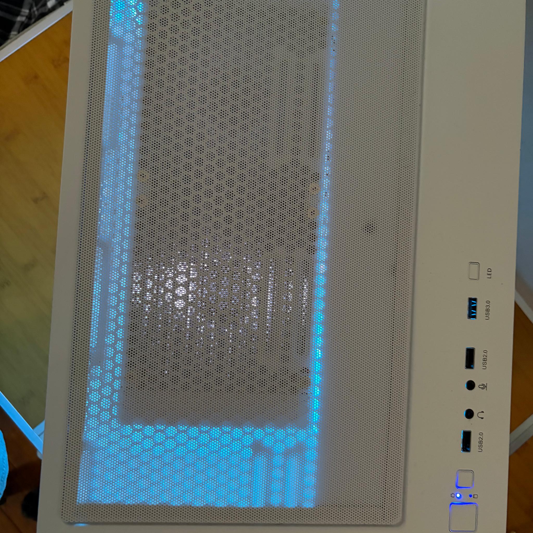 🤍 White Vision Build | Ryzen 5 7600 + RTX 3060 Ti Gaming PC 🤍