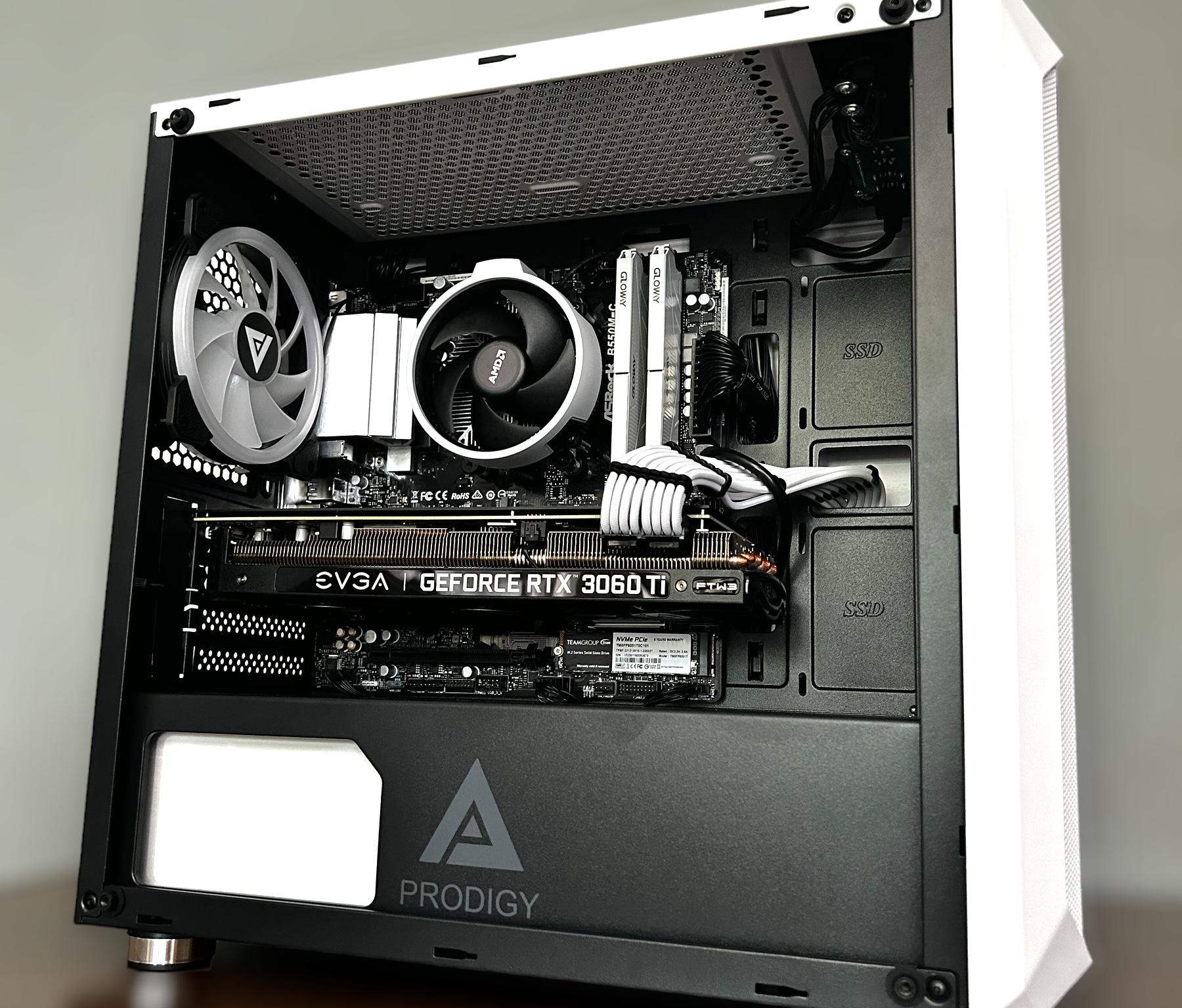 EVGA RTX 3060 Ti | Ryzen 5 5600 | 16GB Gloway 3200Mhz | 1TB NVME