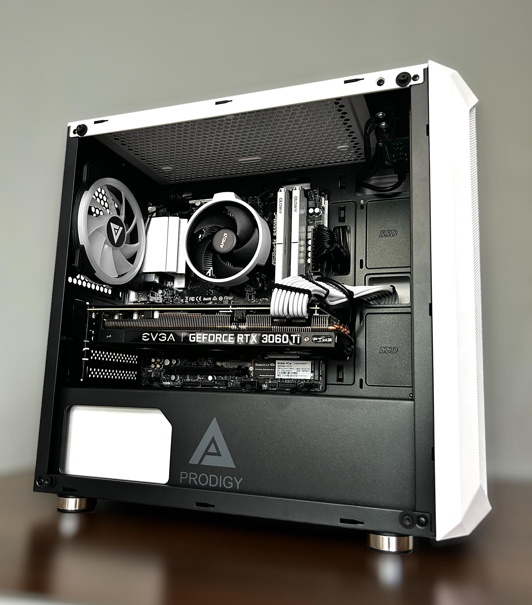 EVGA RTX 3060 Ti | Ryzen 5 5600 | 16GB Gloway 3200Mhz | 1TB NVME
