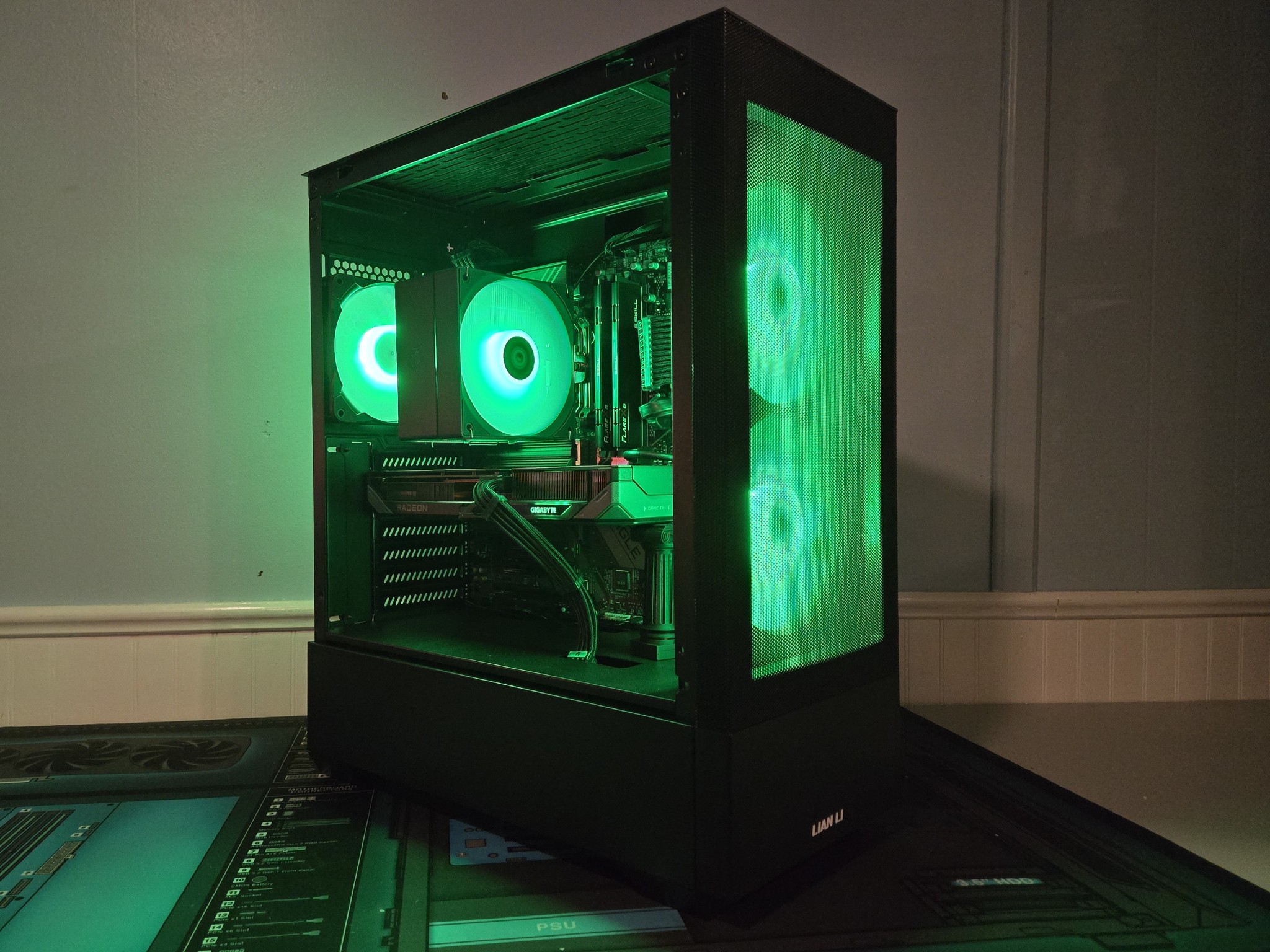 🎮Compact 1080p/1440p PC🖥️|Ryzen 5 7500F|RX 9060XT 16GB|1TB NVME|32GB DDR5|Wifi/Bt|Win 11 | 🎮🖥️