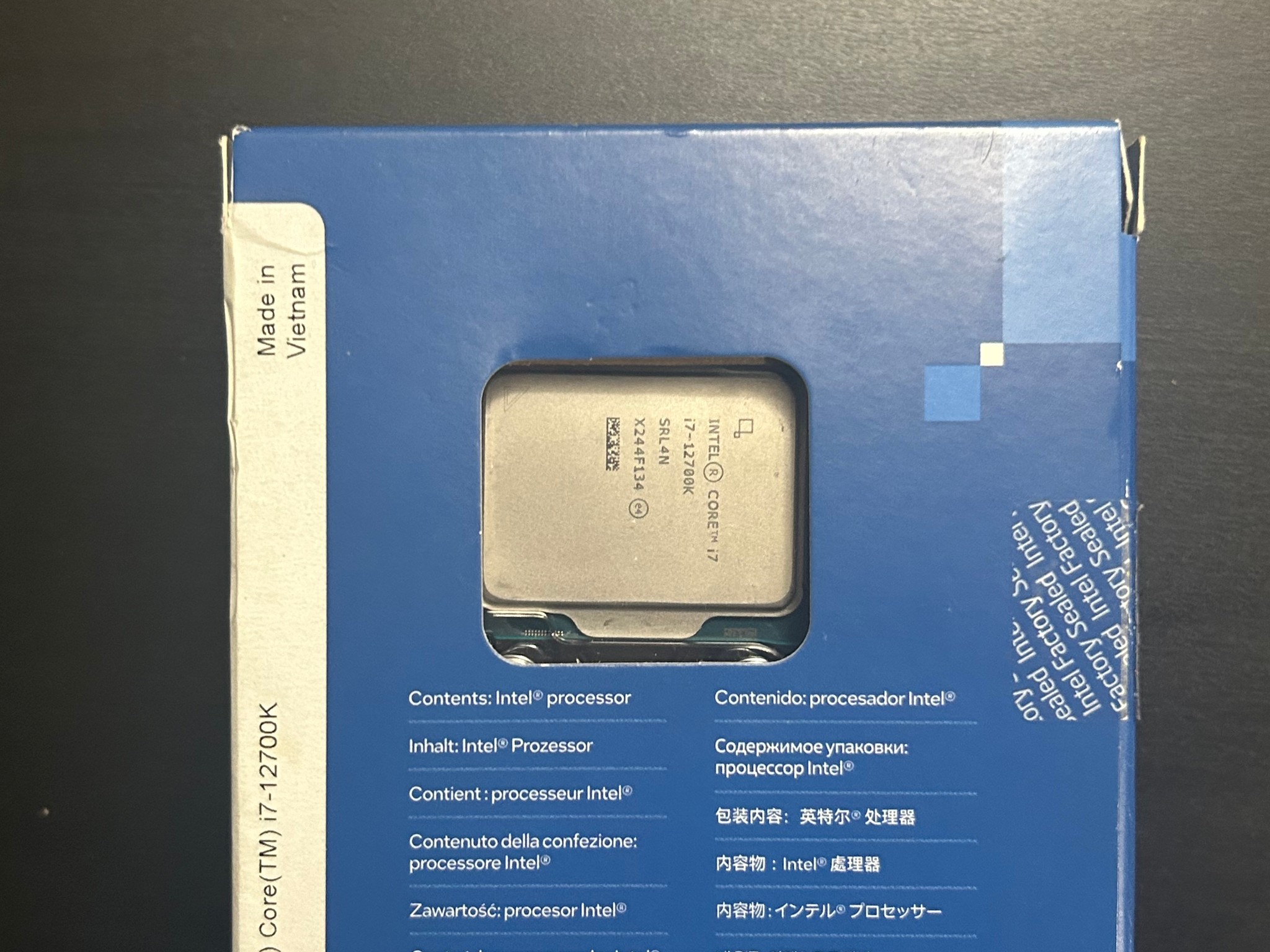 Intel Core i7-12700K