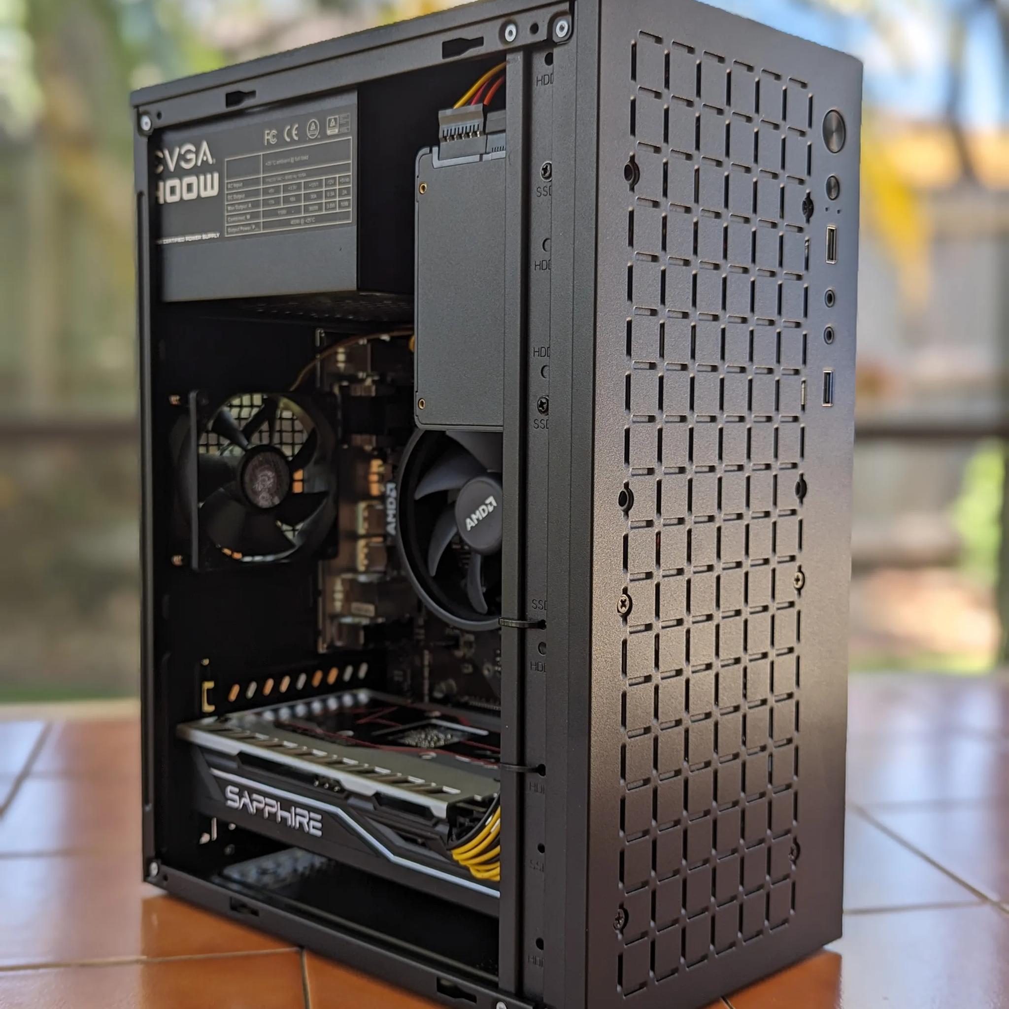 Tiny But Mighty - The Basics - RX580 8GB R3 3100 16GB RAM 512SSD