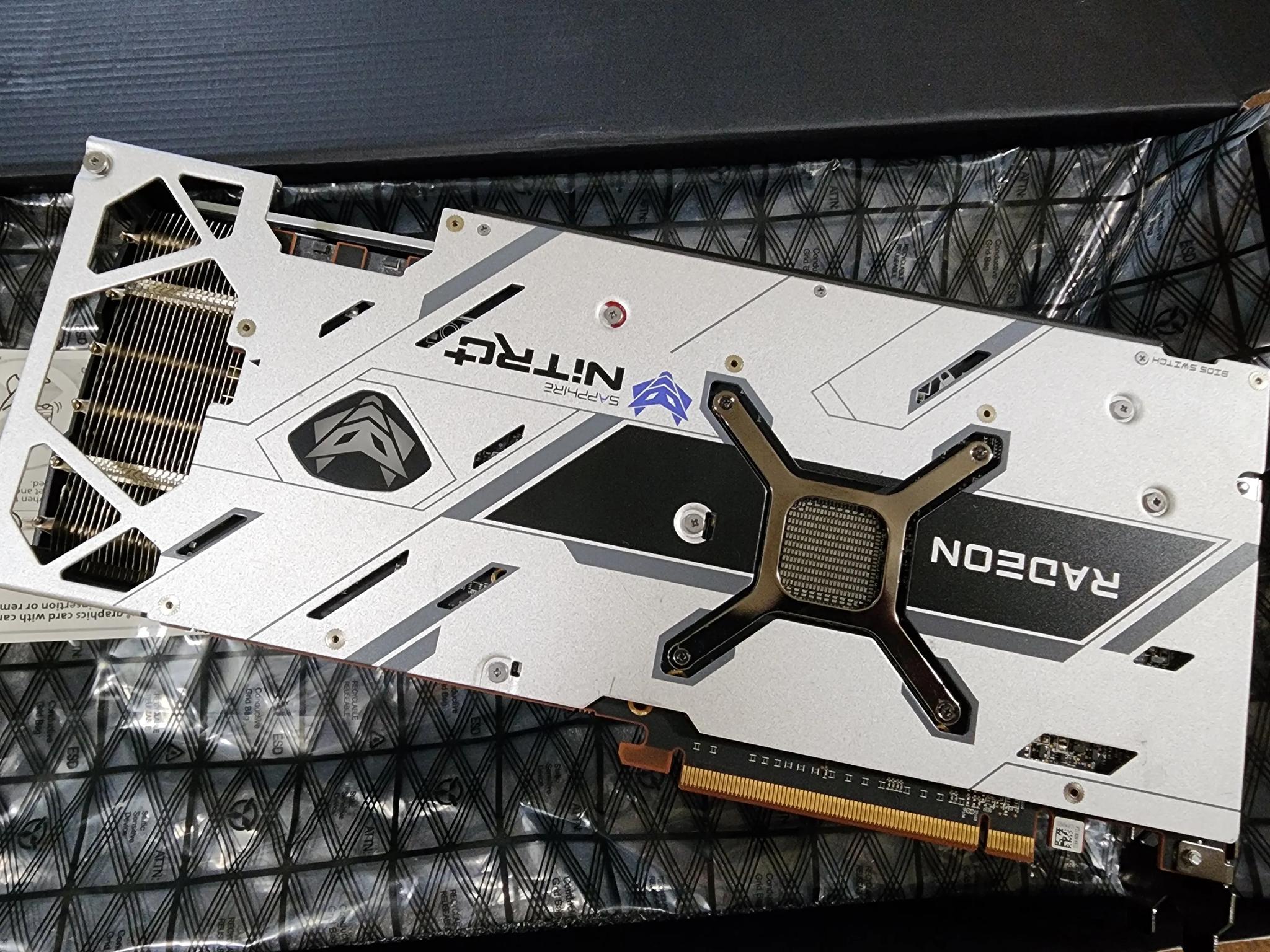 AMD Sapphire Nitro + 6800xt 16GB For Parts or Repair Not Working NO POST