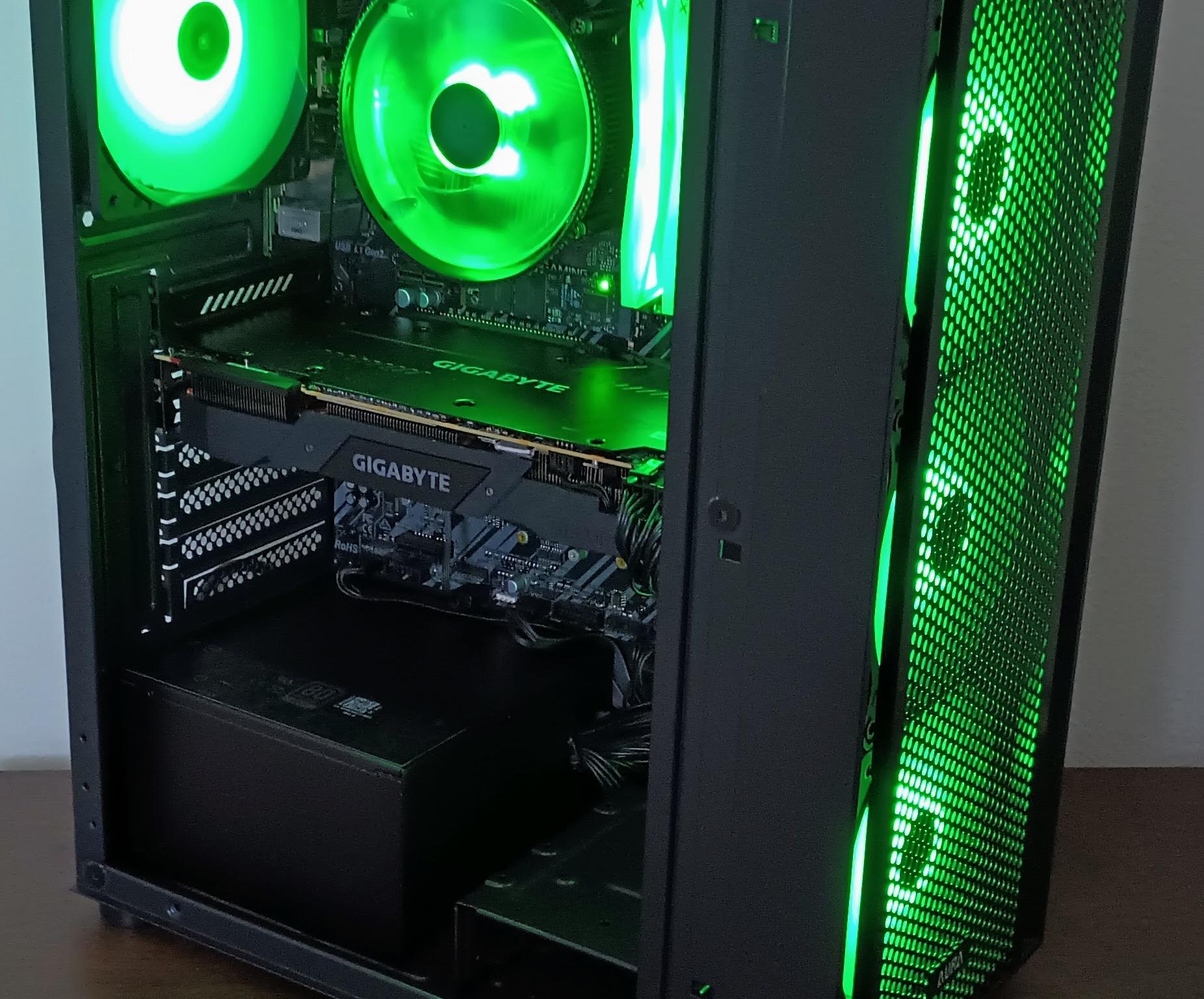 Awesome RGB Gaming PC i7 9700k RTX 2080 16GB RAM 1tb ssd WI-FI & BLUETOOTH Value Midrange