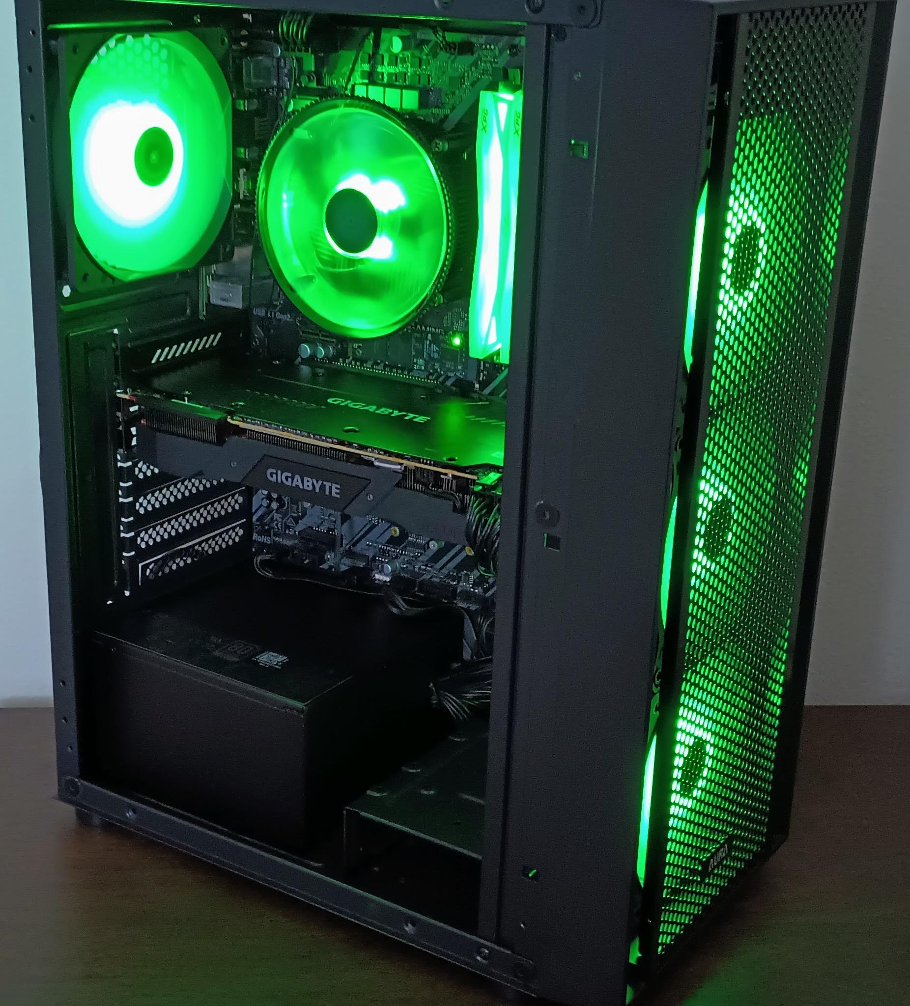Awesome RGB Gaming PC i7 9700k RTX 2080 16GB RAM 1tb ssd WI-FI & BLUETOOTH Value Midrange