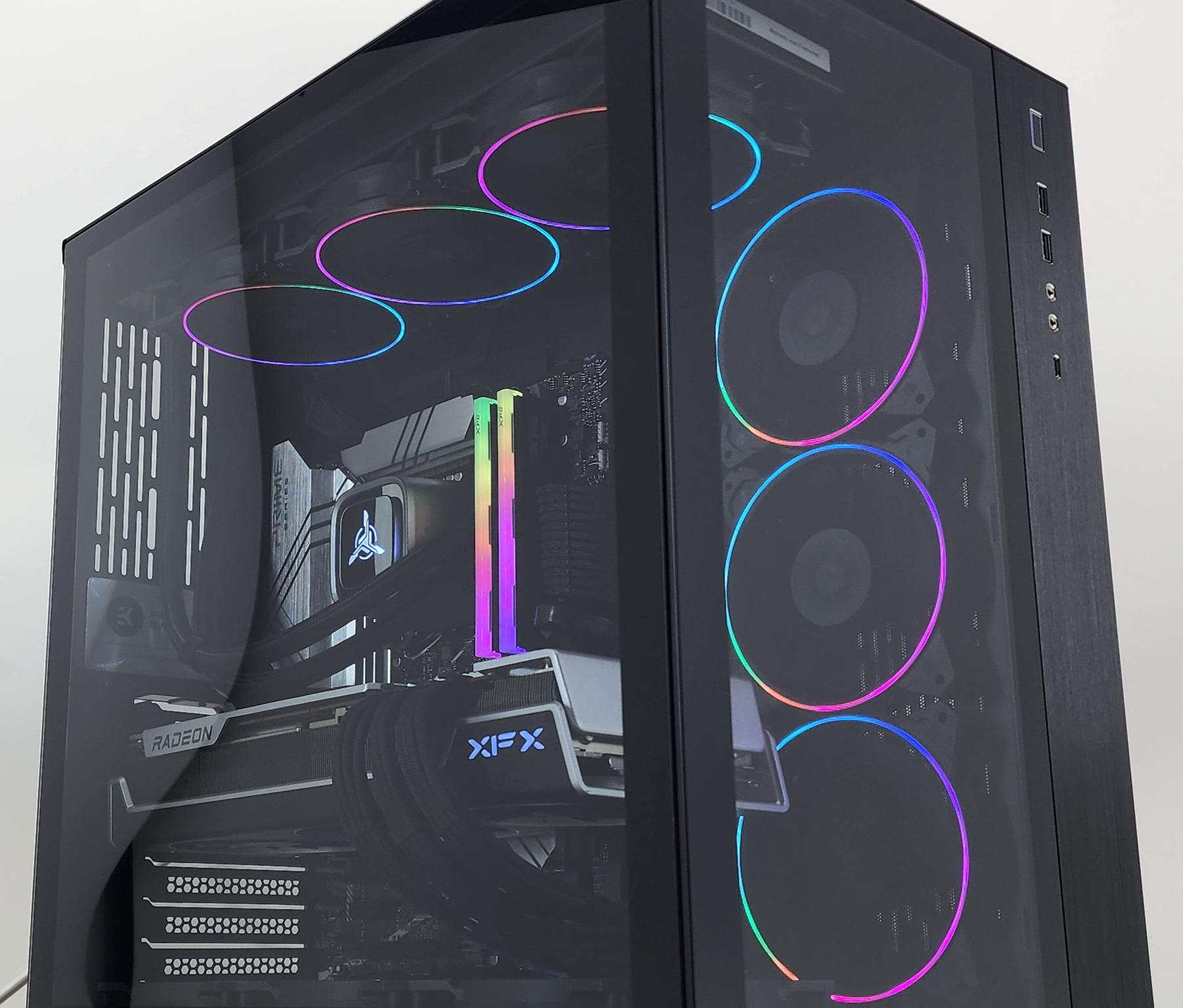 Gaming PC i9-13900KF 32GB RAM 2TB SSD RX 7900 XTX 24GB Windows 11 Computer