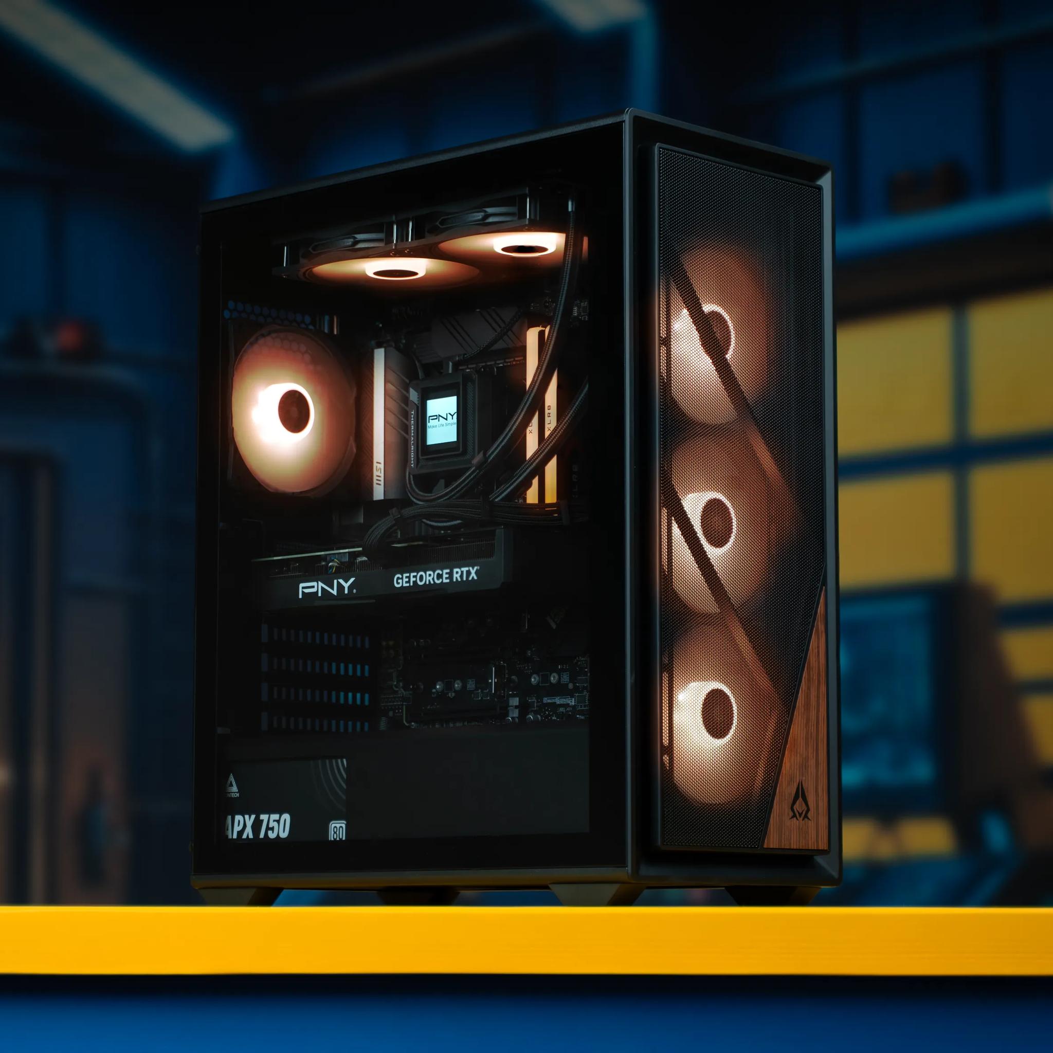 “Lytre [PNY EDITION]” RTX 4070 i5 12600KF 32GB Windows 11 .5TB 4K Gaming Workstation PC