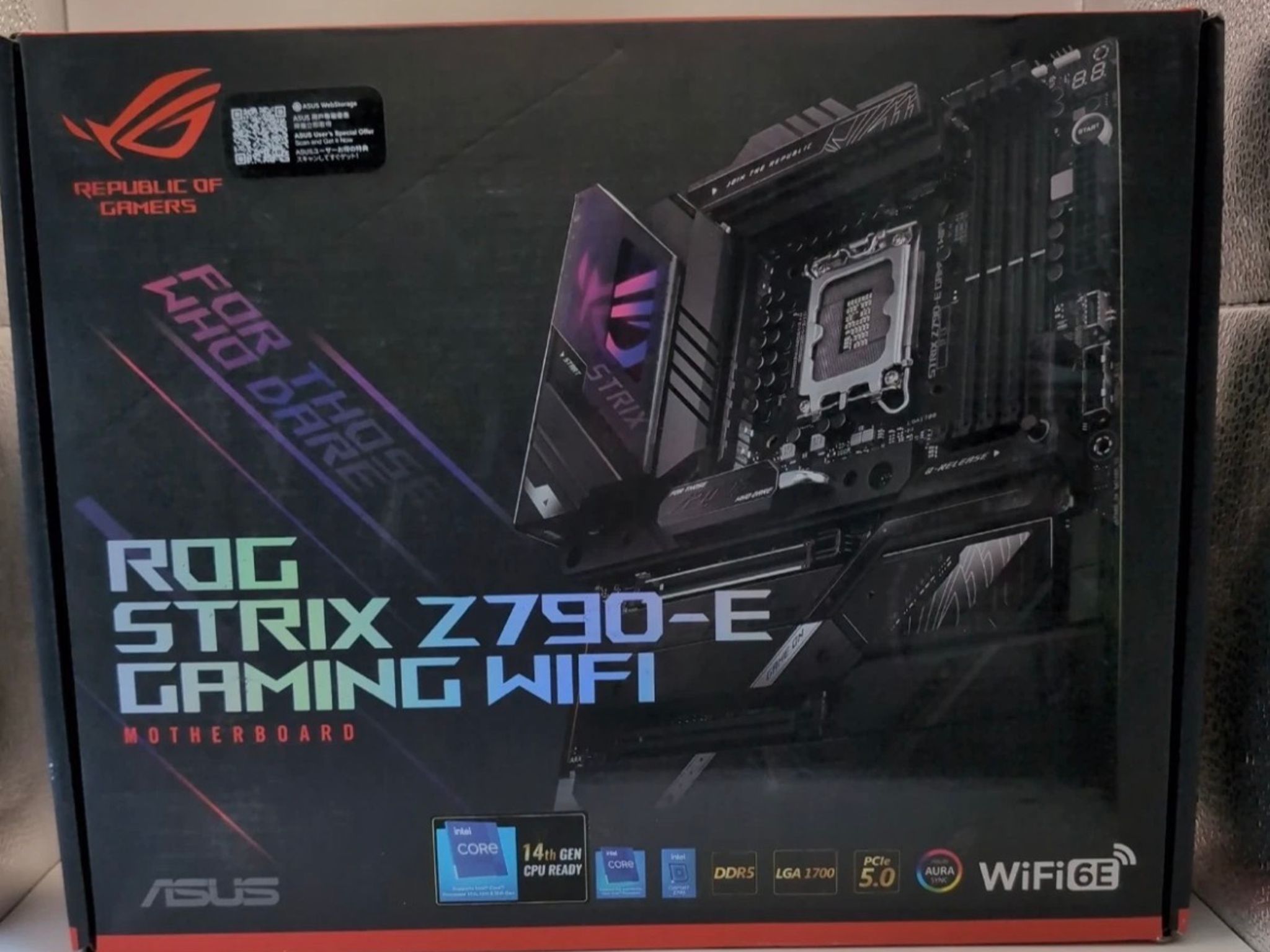 ASUS ROG Strix Z790-E Gaming WiFi DDR5 Motherboard **READ