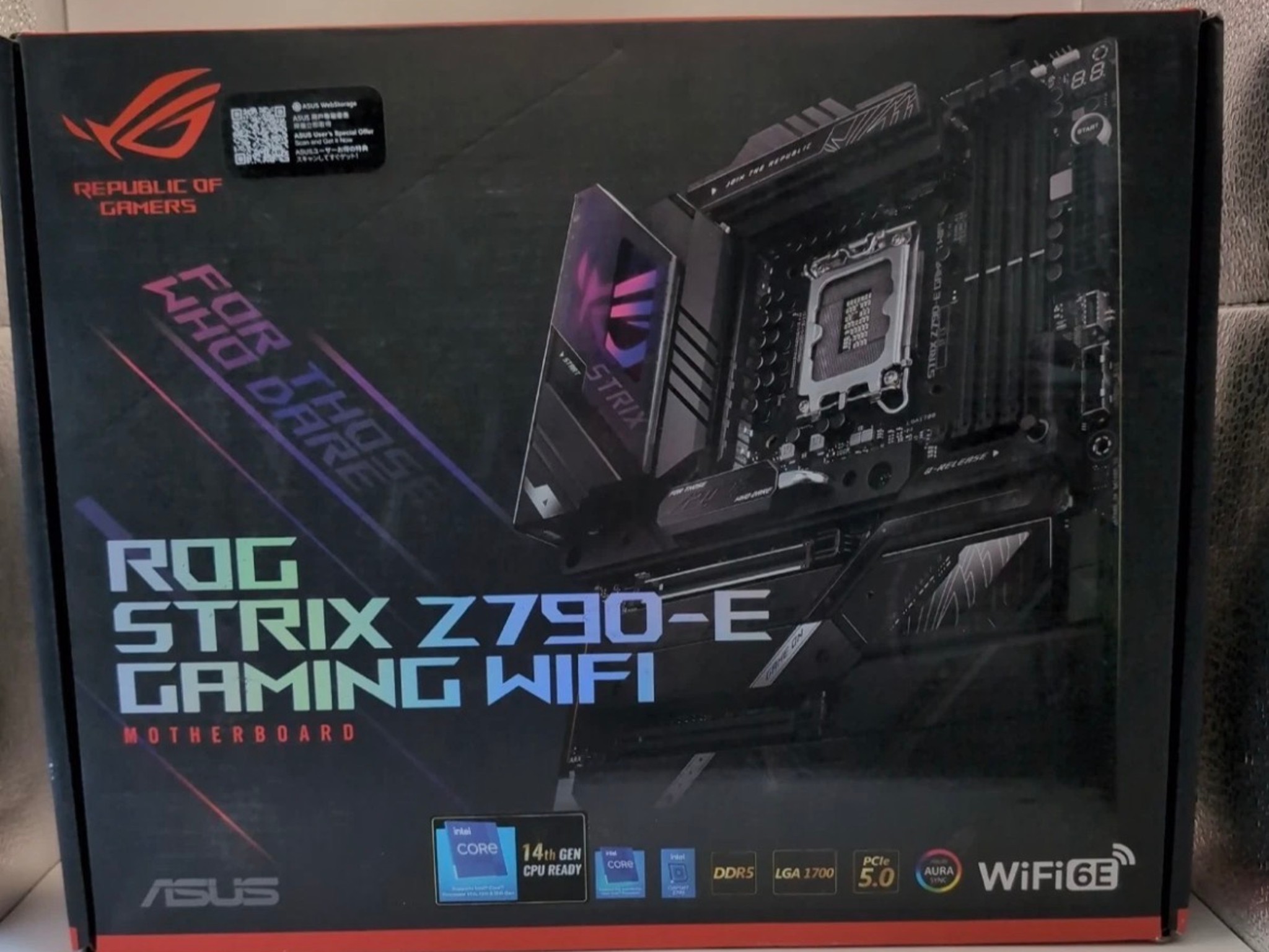 ASUS ROG Strix Z790-E Gaming WiFi DDR5 Motherboard