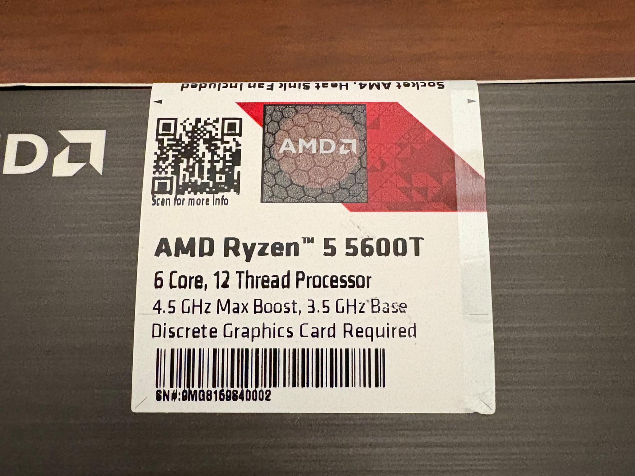 NEW Ryzen 5 5600T 6 Core CPU
