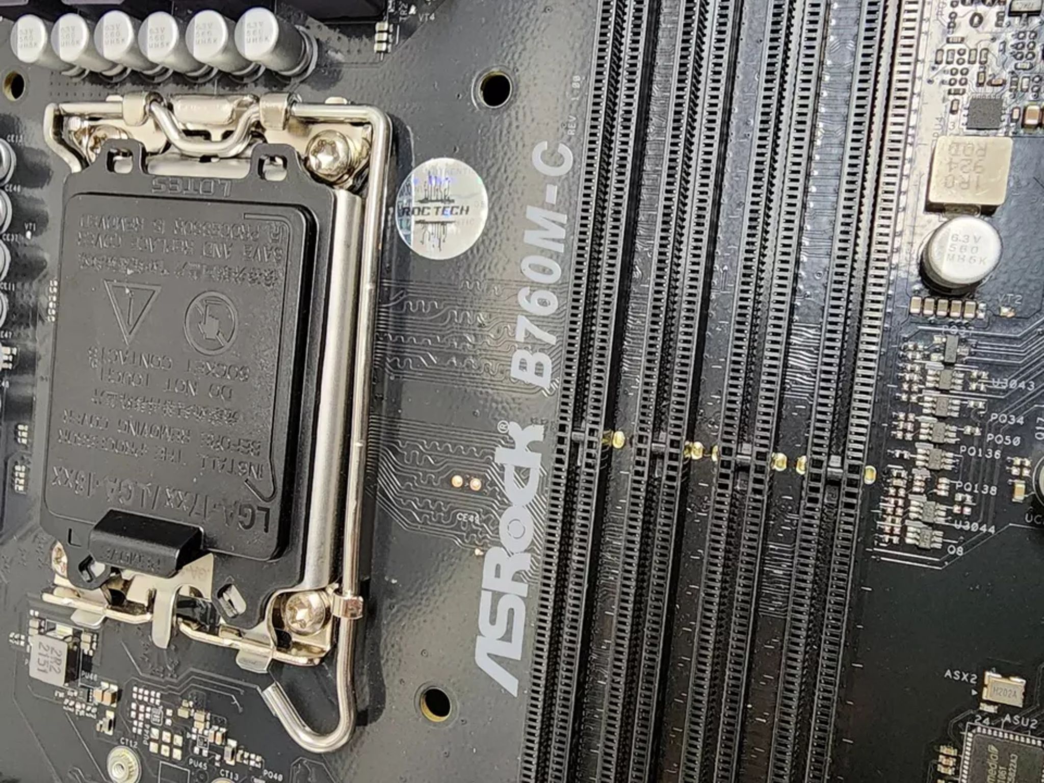 UPDATED BIOS ASROCK B760M-C WIFI DDR5 MATX MOTHERBOARD