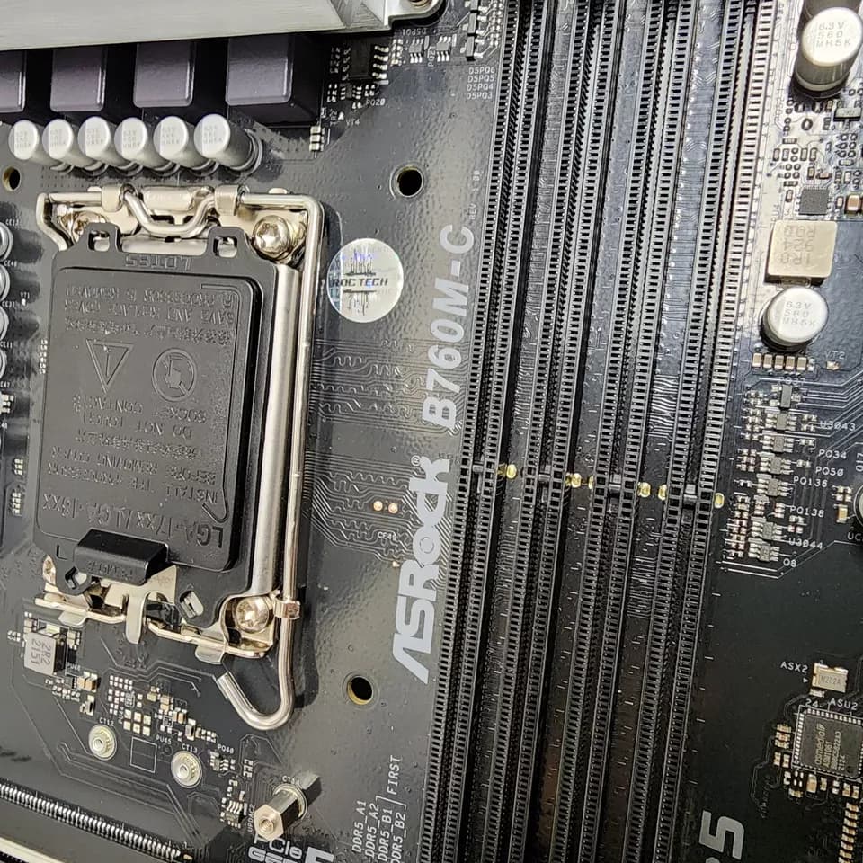 UPDATED BIOS ASROCK B760M-C WIFI DDR5 MATX MOTHERBOARD