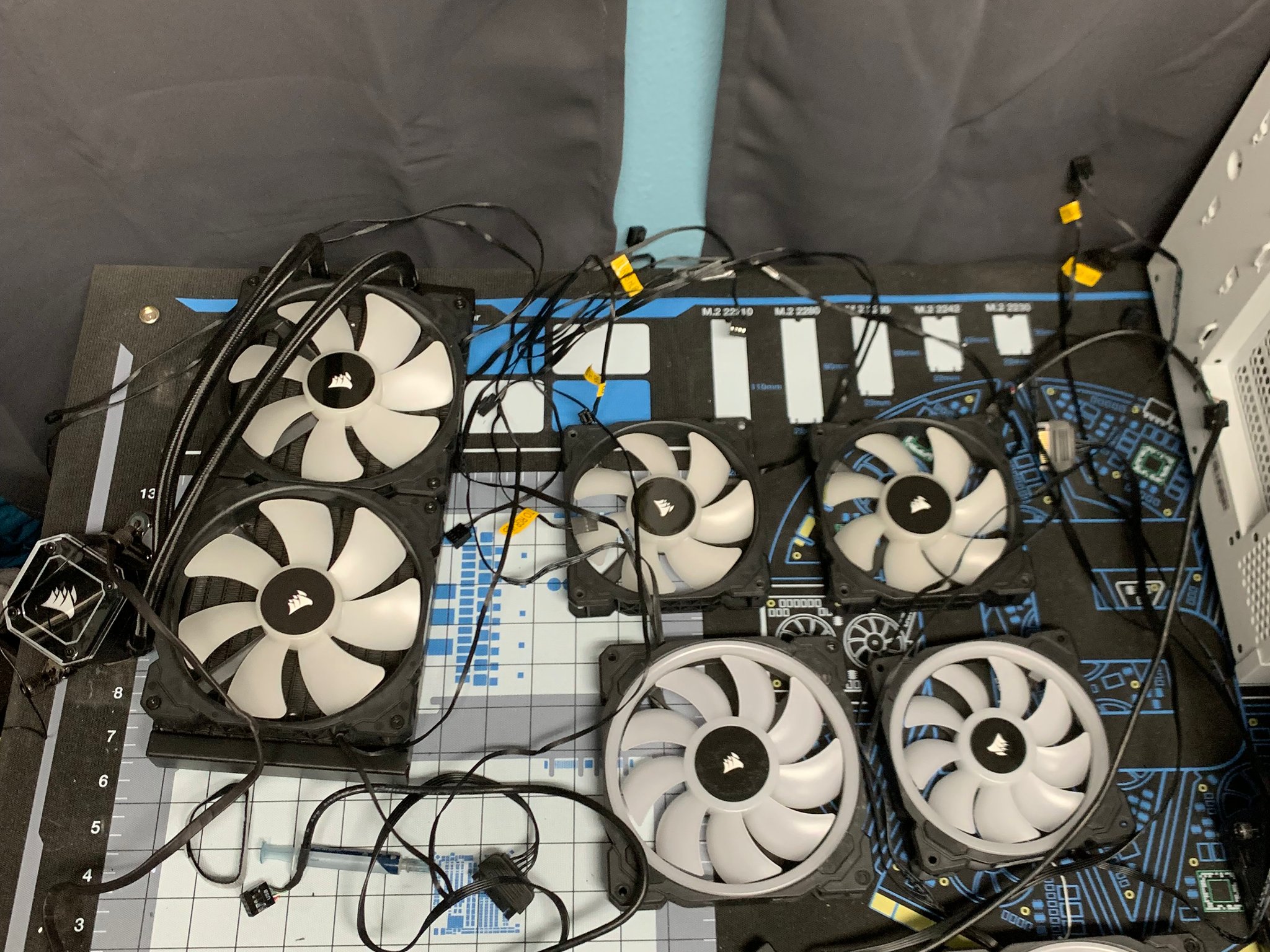 Corsair RGB Cooling Parts Lot
