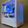 ⚪⚪ White Gaming PC⚪AMD RX 5500 XT 8GB⚪Ryzen 3 3100⚪16GB DDR4⚪500GB NVME