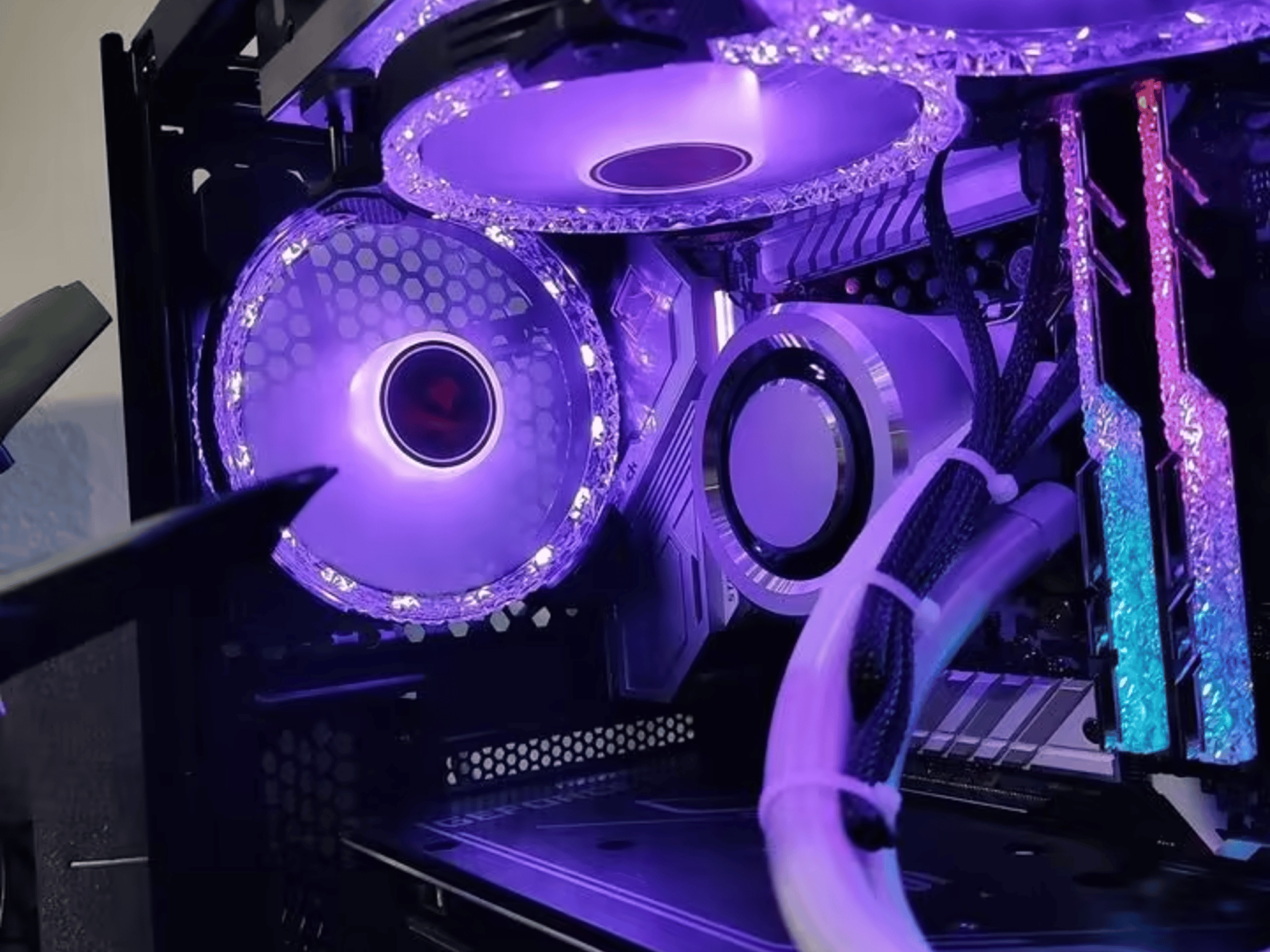 "Kyber" Intel 12600k & RTX 3070 011 Dynamic Air Mini Build