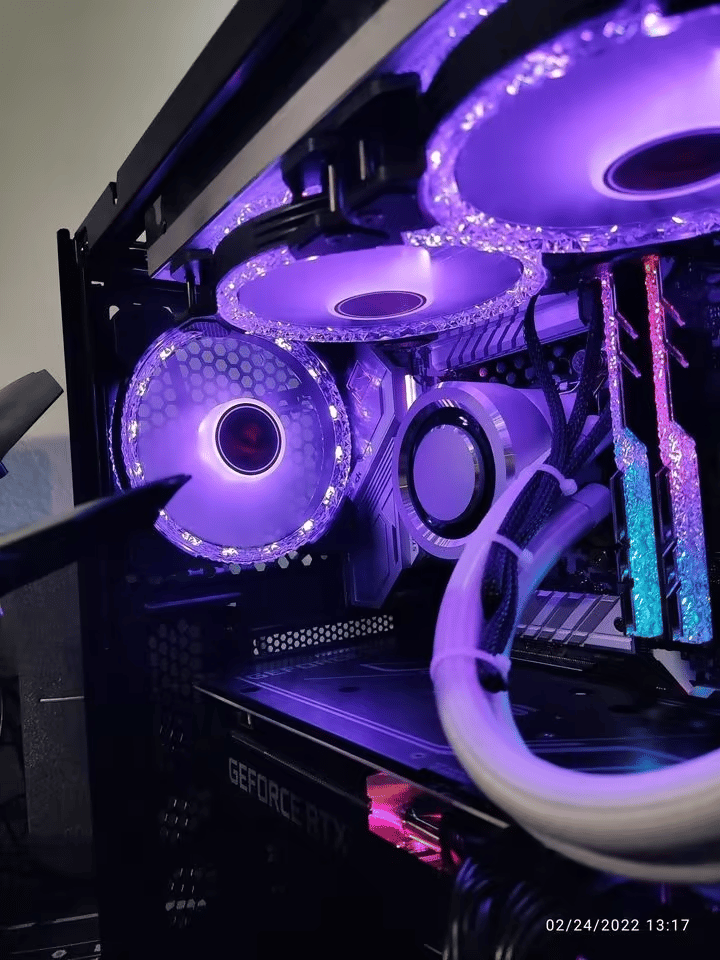 "Kyber" Intel 12600k & RTX 3070 011 Dynamic Air Mini Build