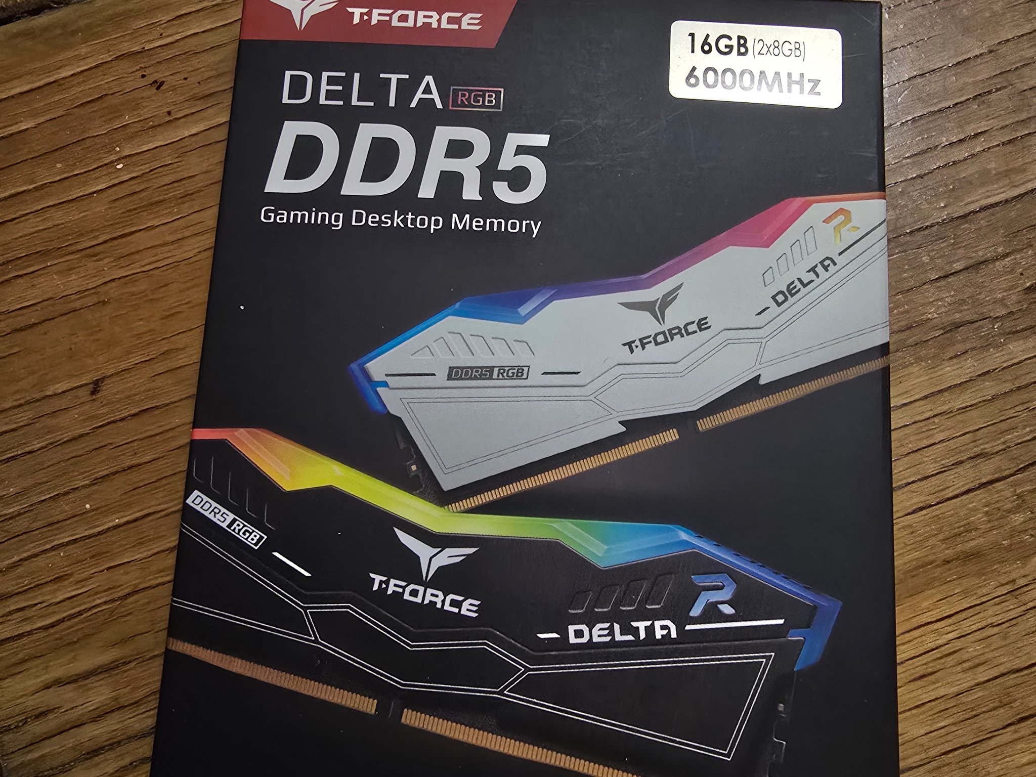 Team Group 16GB (2 x 8GB) 288-Pin PC RAM DDR5 6000 (PC5 48000) Model FF4D516G6000HC38ADC01