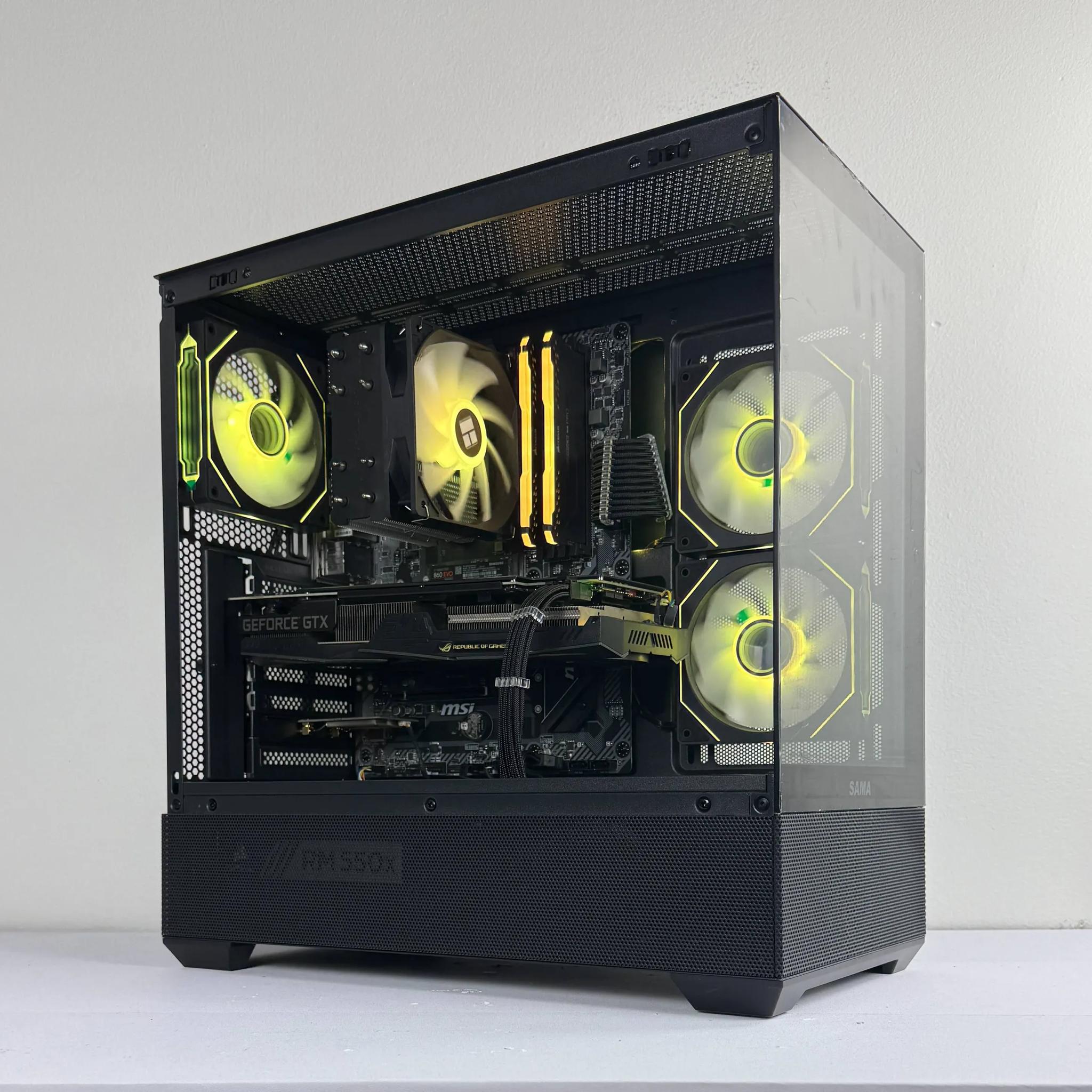 💎Aquamarine💎 | 1080p Gaming PC | Ryzen 7 2700x | Gigabyte GTX 1660Ti | 16GB DDR4 3200MHz