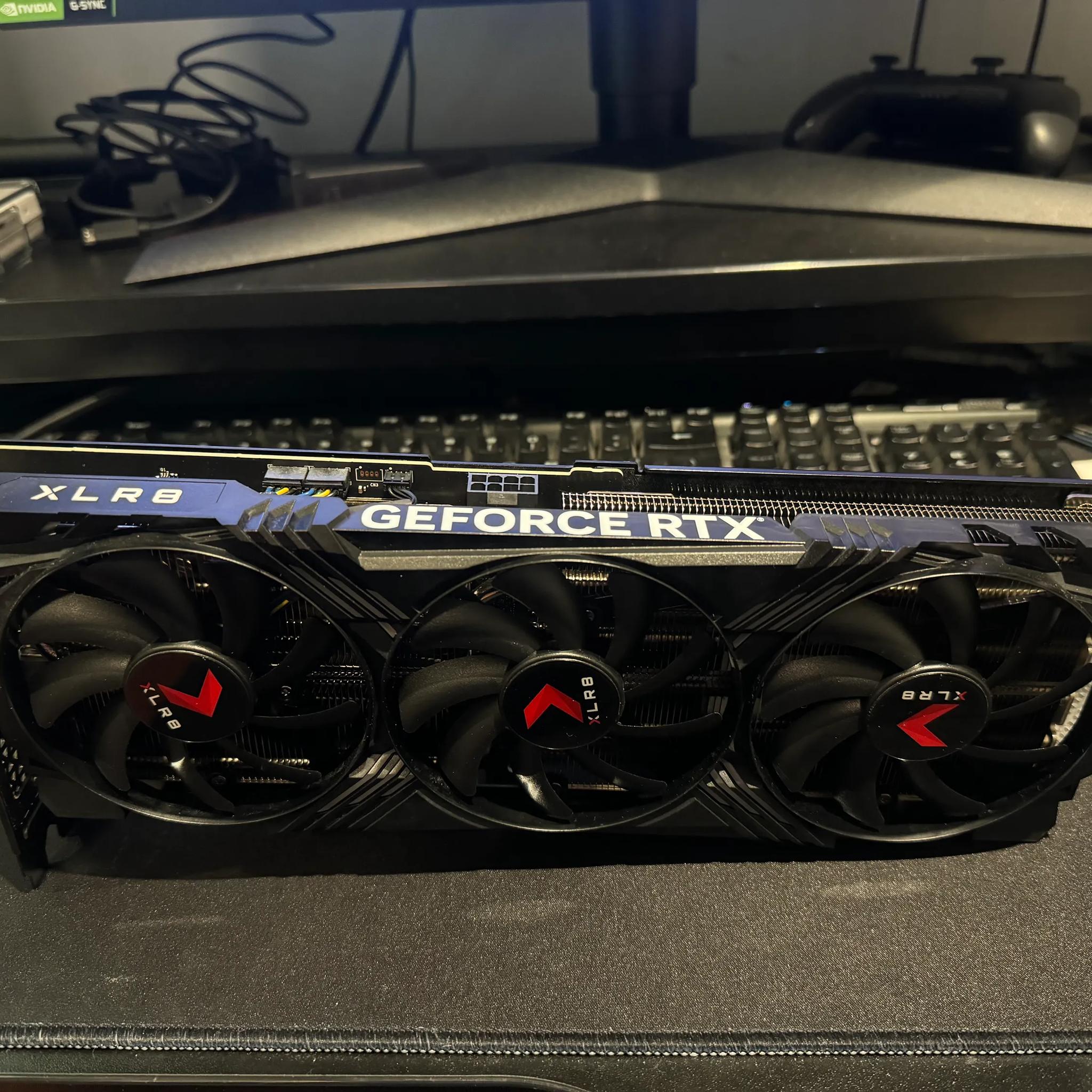 PNY GeForce RTX™ 4070 12GB XLR8 Gaming Verto Epic-X RGB™ Triple Fan Graphics Card DLSS 3