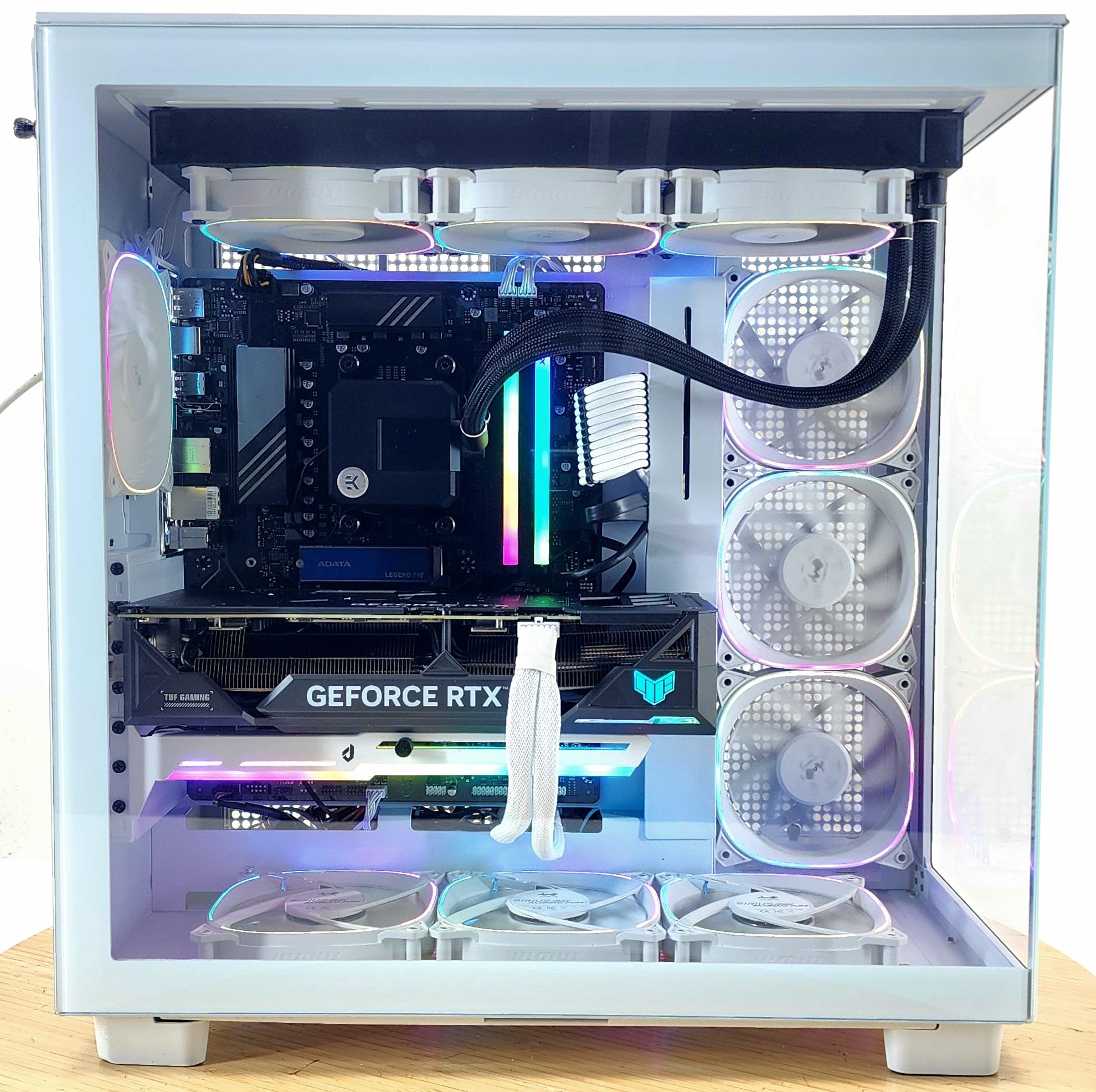 Gaming PC Ryzen 7 7800X3D 32GB RAM 1TB SSD RTX 4070 Ti 12GB Win11 PC